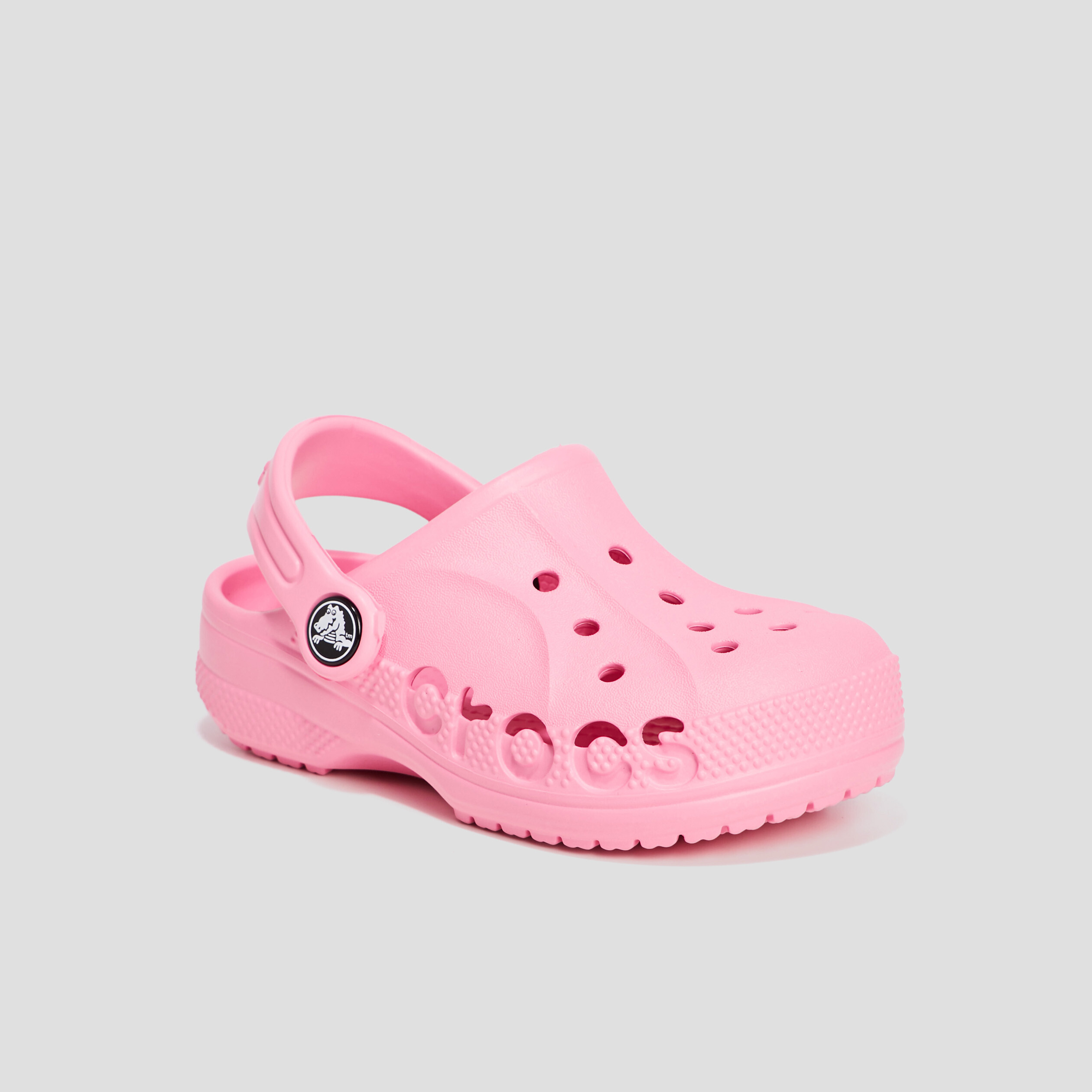 Mules de plage Crocs rose fille