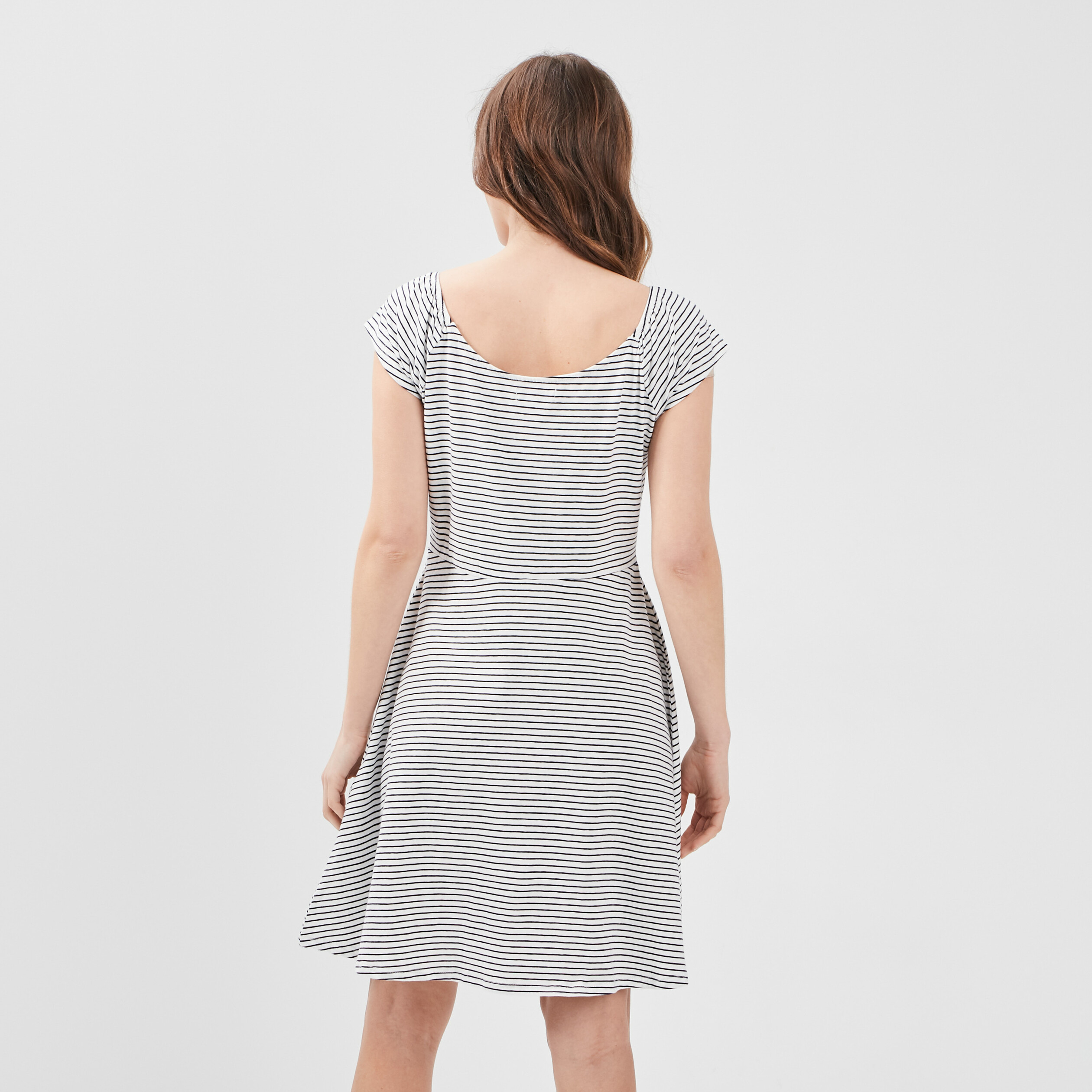 Robe évasée Creeks bleu marine femme