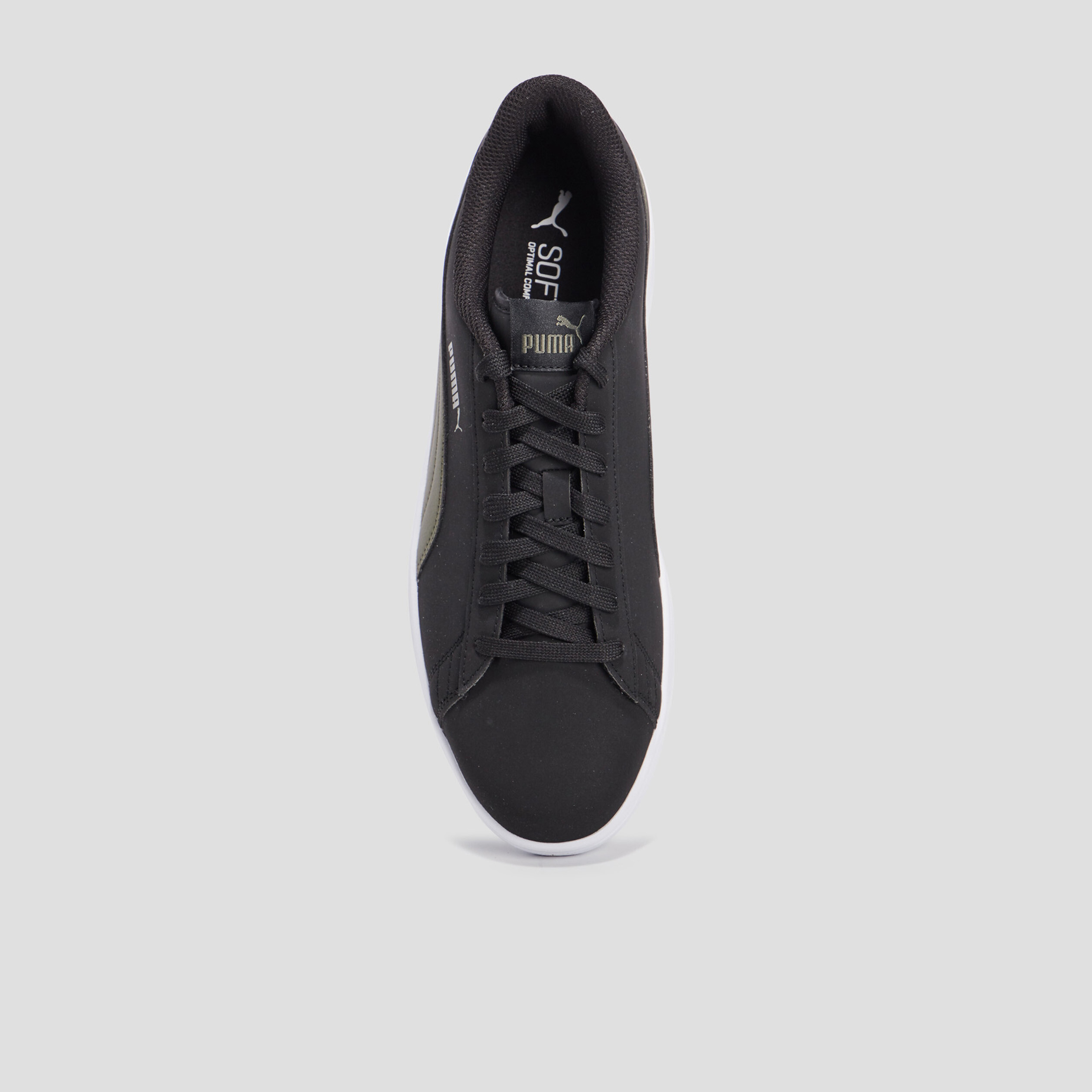 tennis a lacets puma smash noir homme Tennis à lacets Puma Smash noir homme