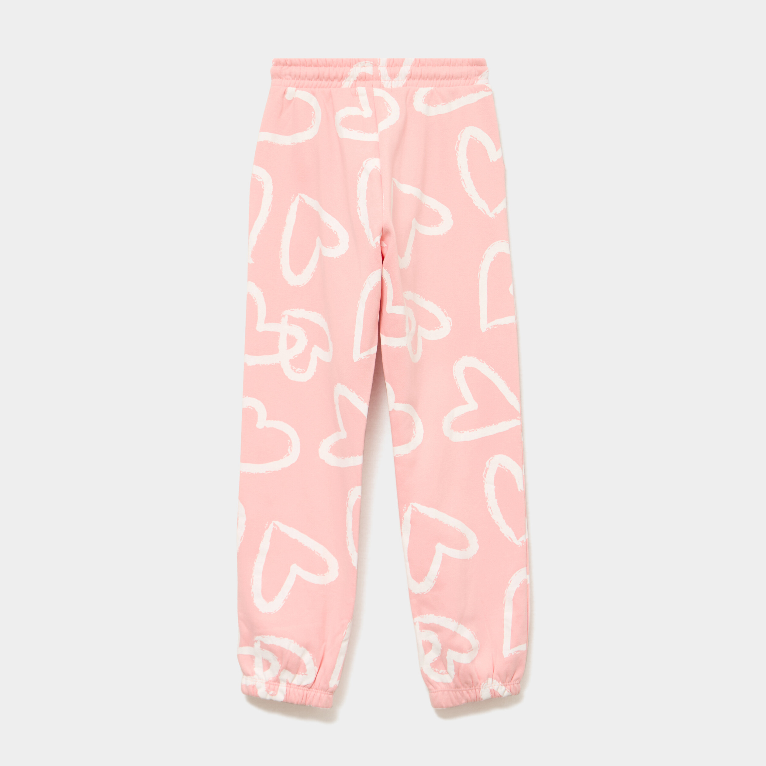 Pantalon de jogging molleton orange fille