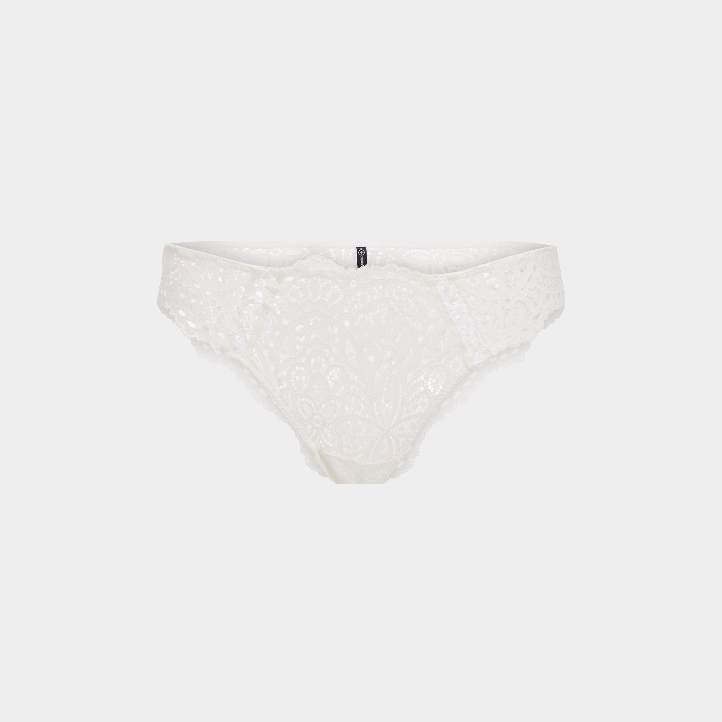 Culotte en dentelle blanc femme La Halle