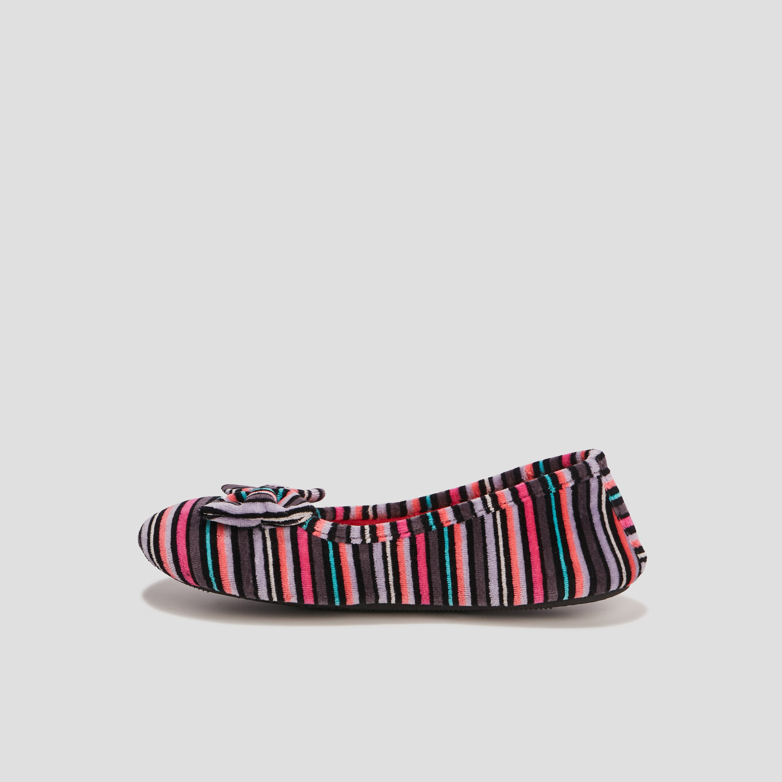 chaussons ballerines isotoner noir femme Chaussons ballerines Isotoner noir femme
