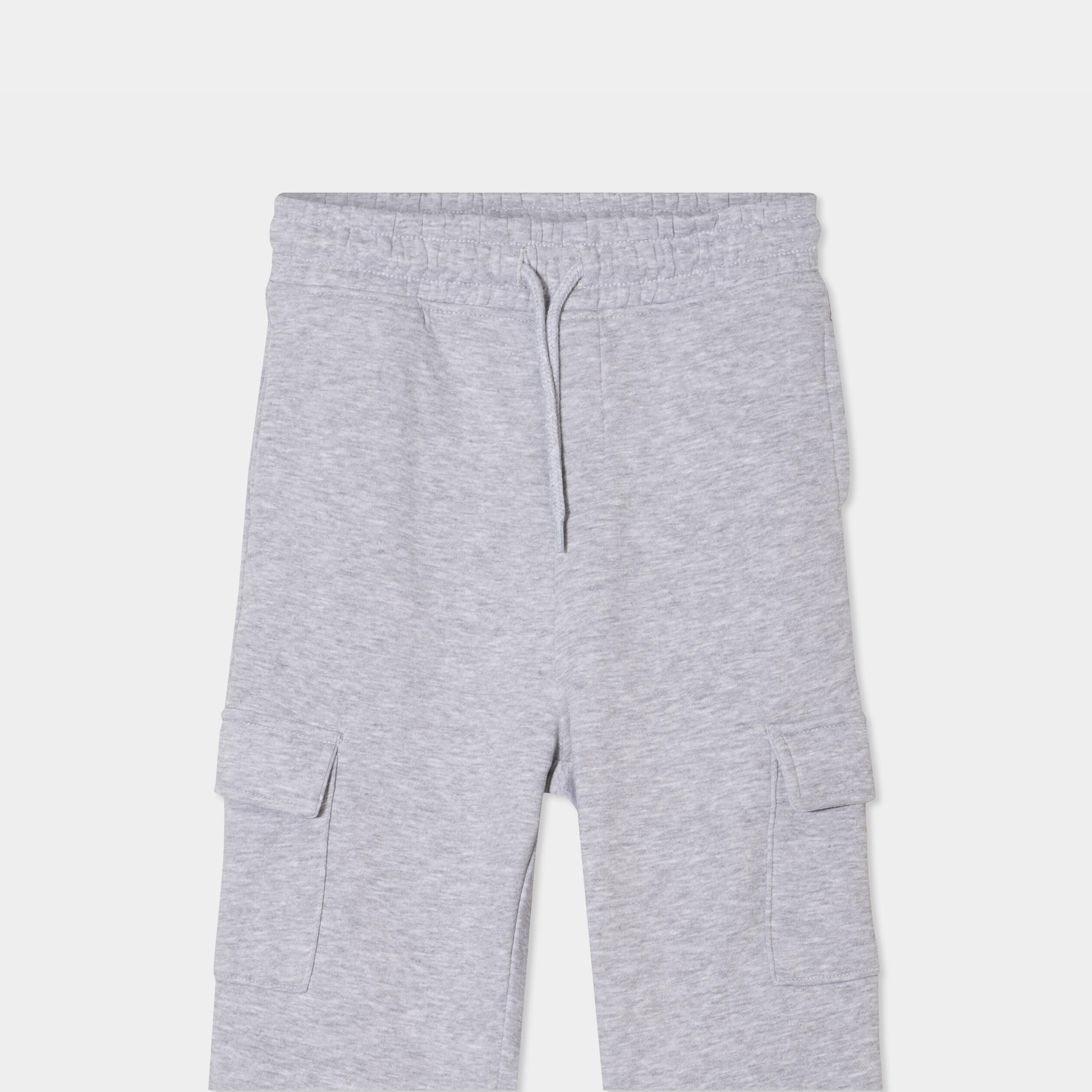 Pantalon de jogging cargo gris clair gar&ccedil;on