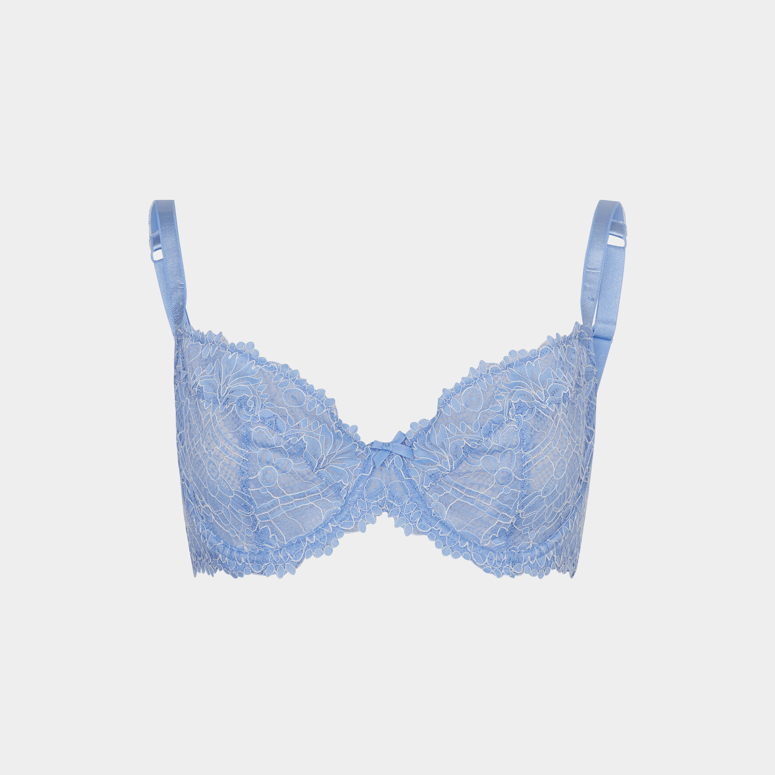 soutien gorge emboitant dentelle bleu clair femme Soutien-gorge emboîtant dentelle bleu clair femme