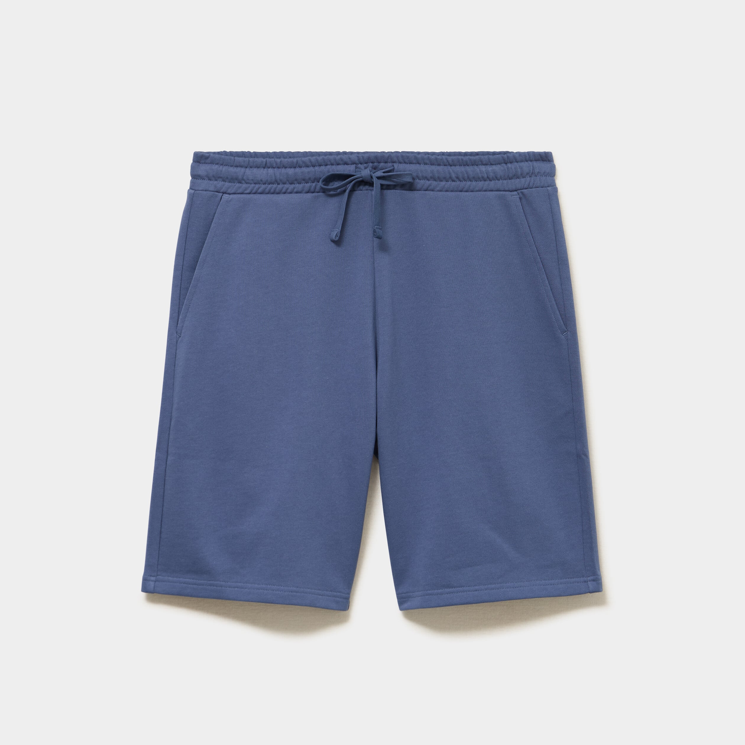 Short de jogging taille &eacute;lastiqu&eacute;e l&eacute;ger bleu homme