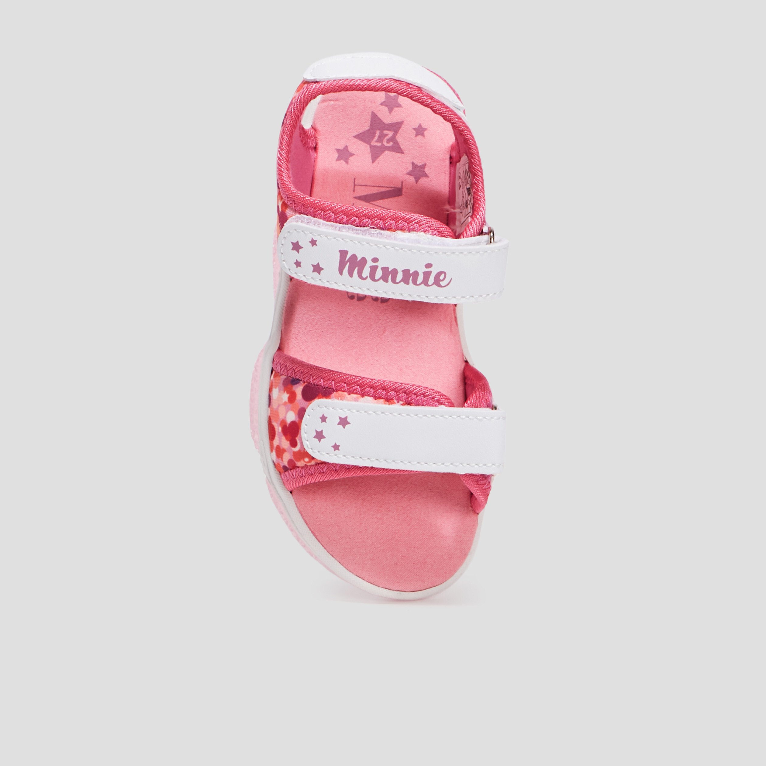 sandales semelle lumineuse minnie rose fille Sandales semelle lumineuse Minnie rose fille