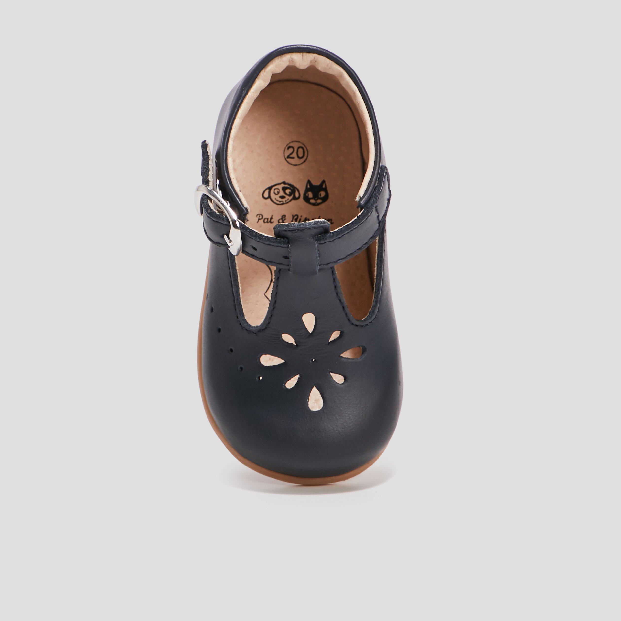 froddo-chaussures-bebe-garcon-pre-marche-en-cuir-bleu-marine - Le blog de  1kmapieds