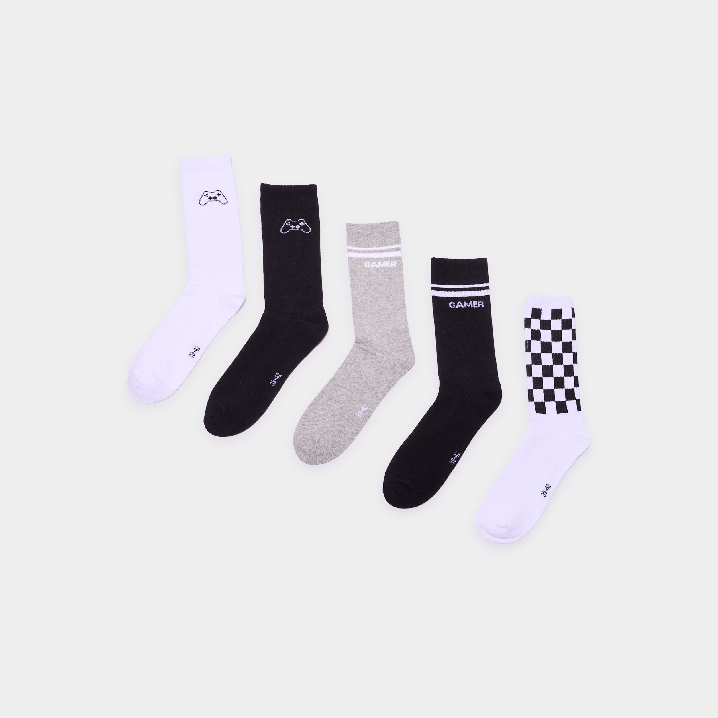 lot 5 paires chaussettes noir homme Lot 5 paires chaussettes noir homme