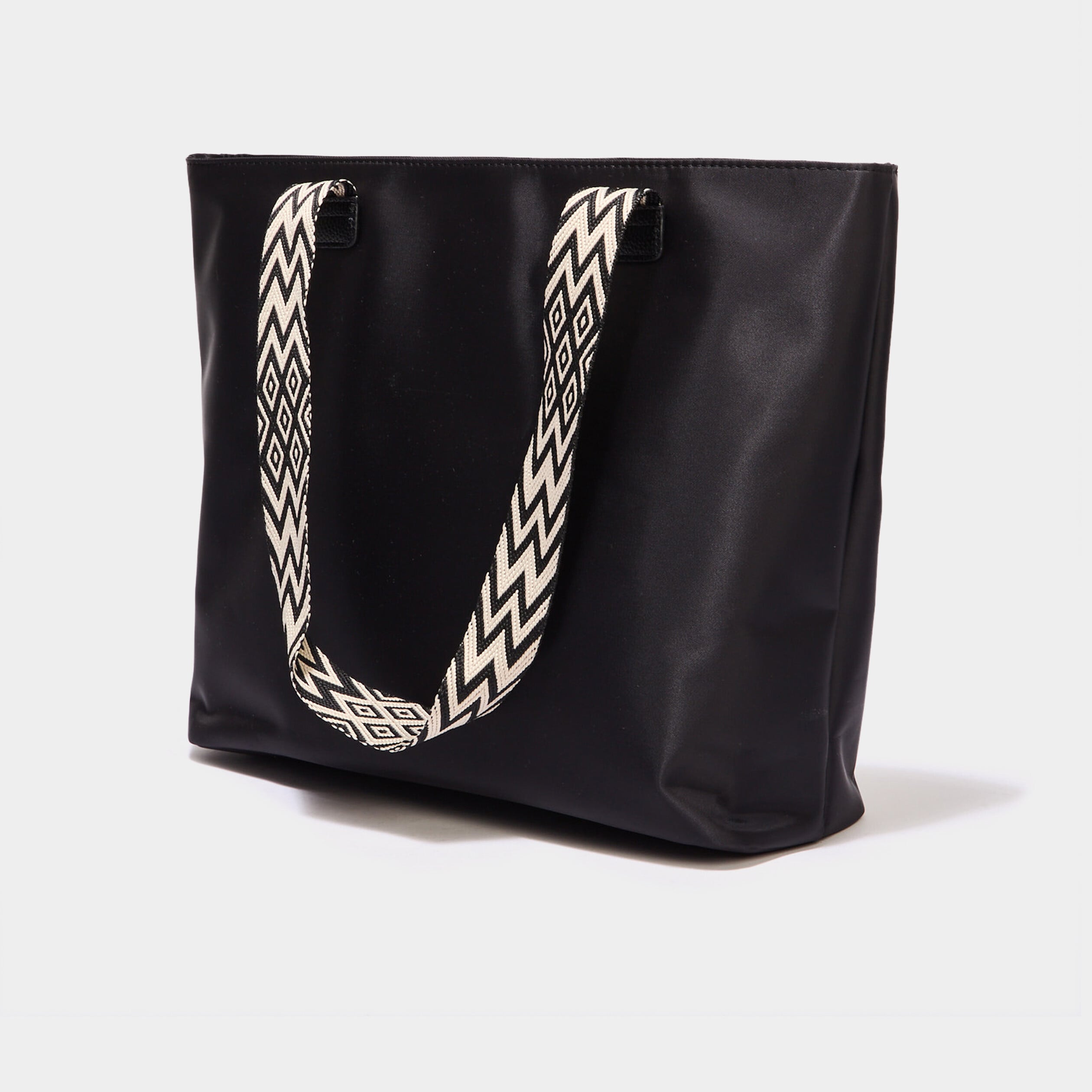 Sac shopper pour port&eacute;-&eacute;paule noir femme