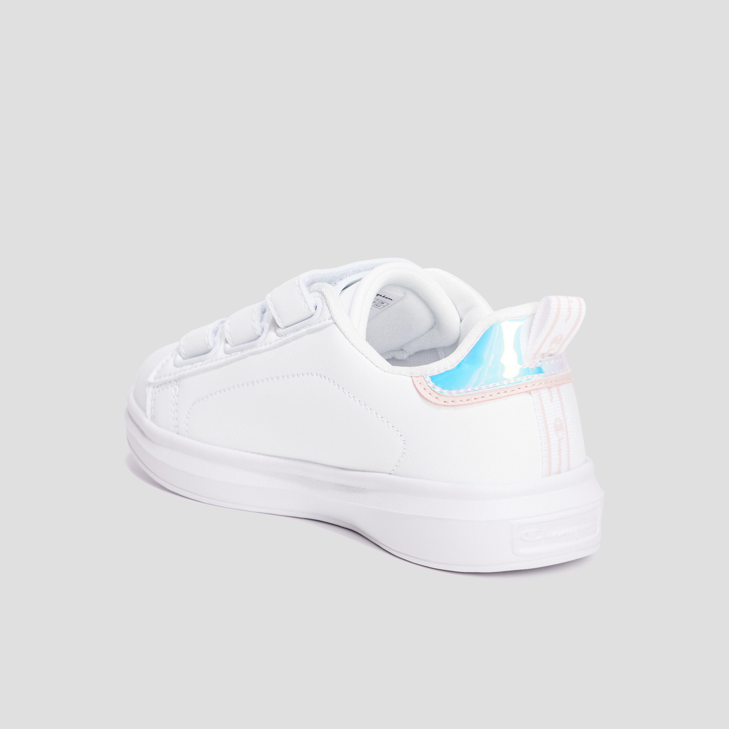 tennis basses a scratchs champion blanc fille Tennis basses à scratchs Champion blanc fille
