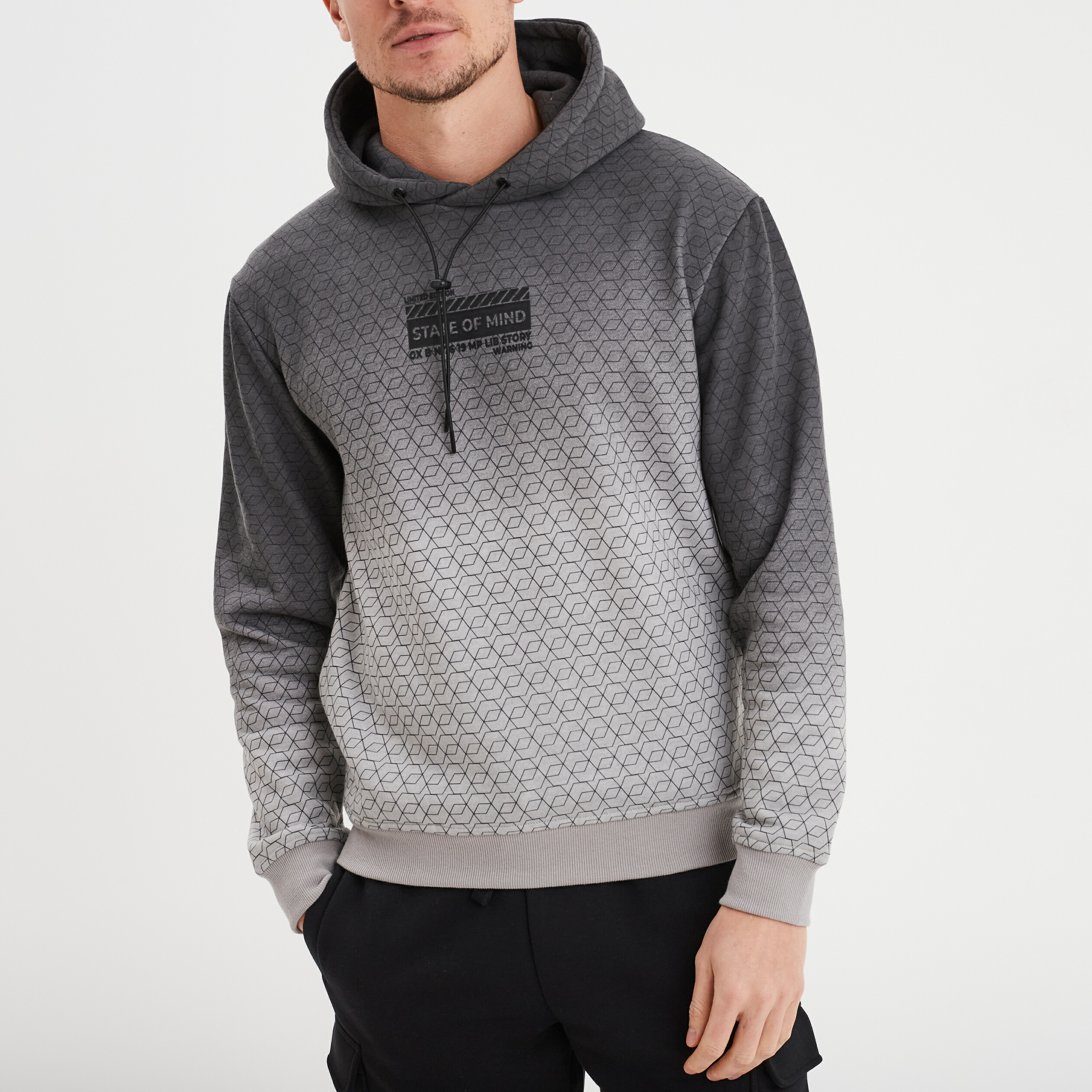 Sweat à Capuche Jack & Jones Jjepaulos Noos - Mix Coton/Polyester Pour Homme - Style Décontracté