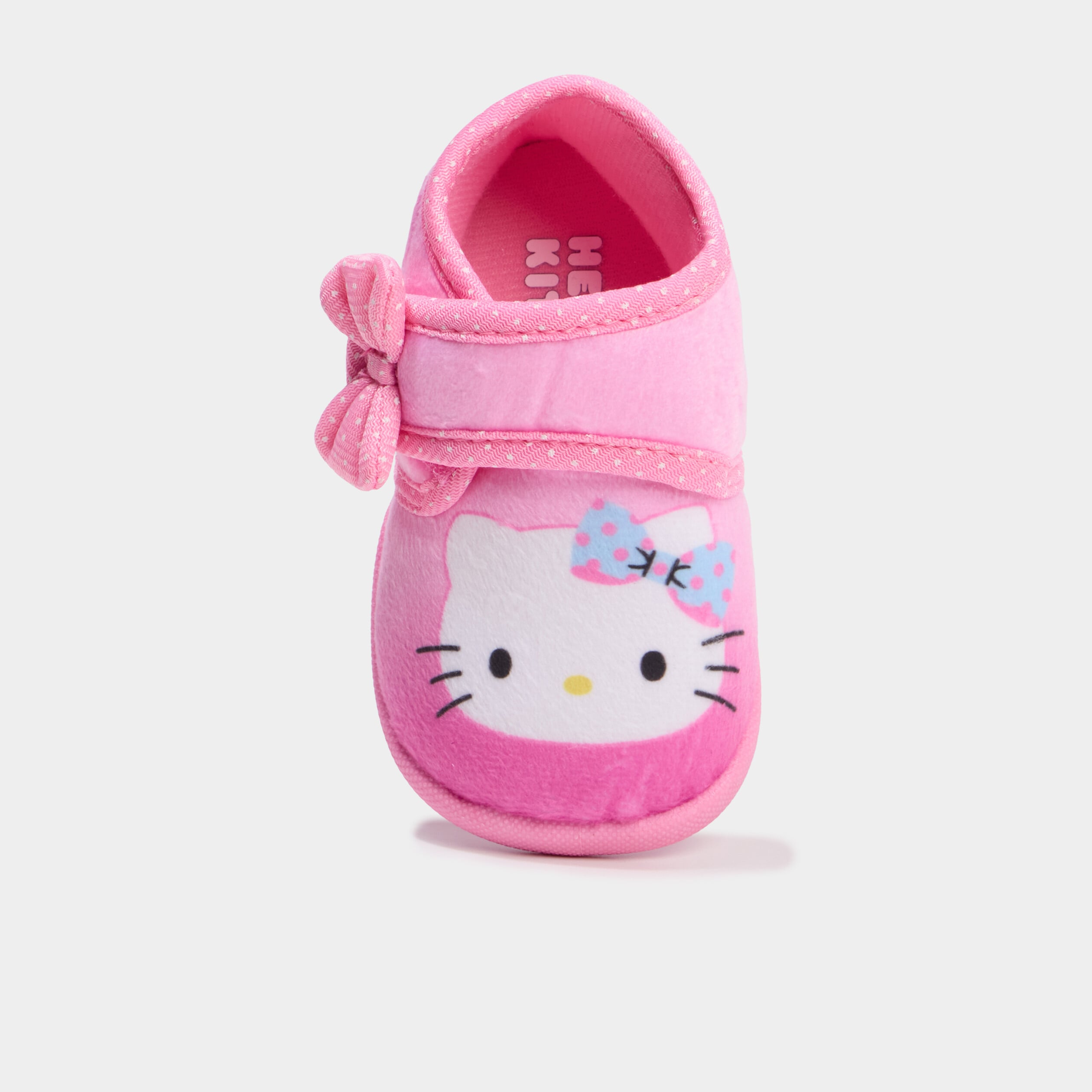 Chaussons bottillons Hello Kitty rose b&eacute;b&eacute; fille