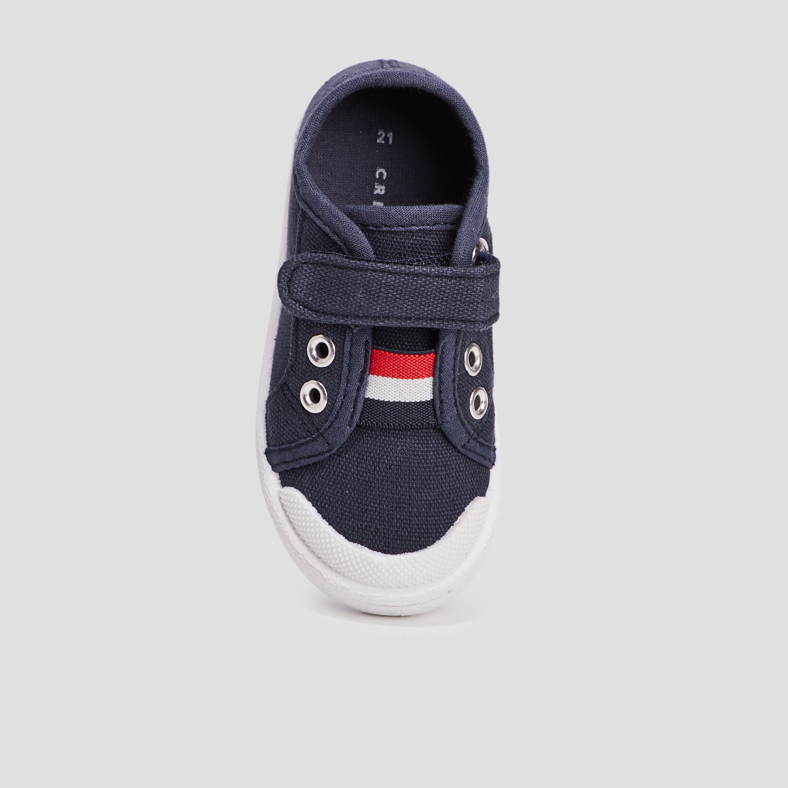 Tennis en toile bleu b b gar on
