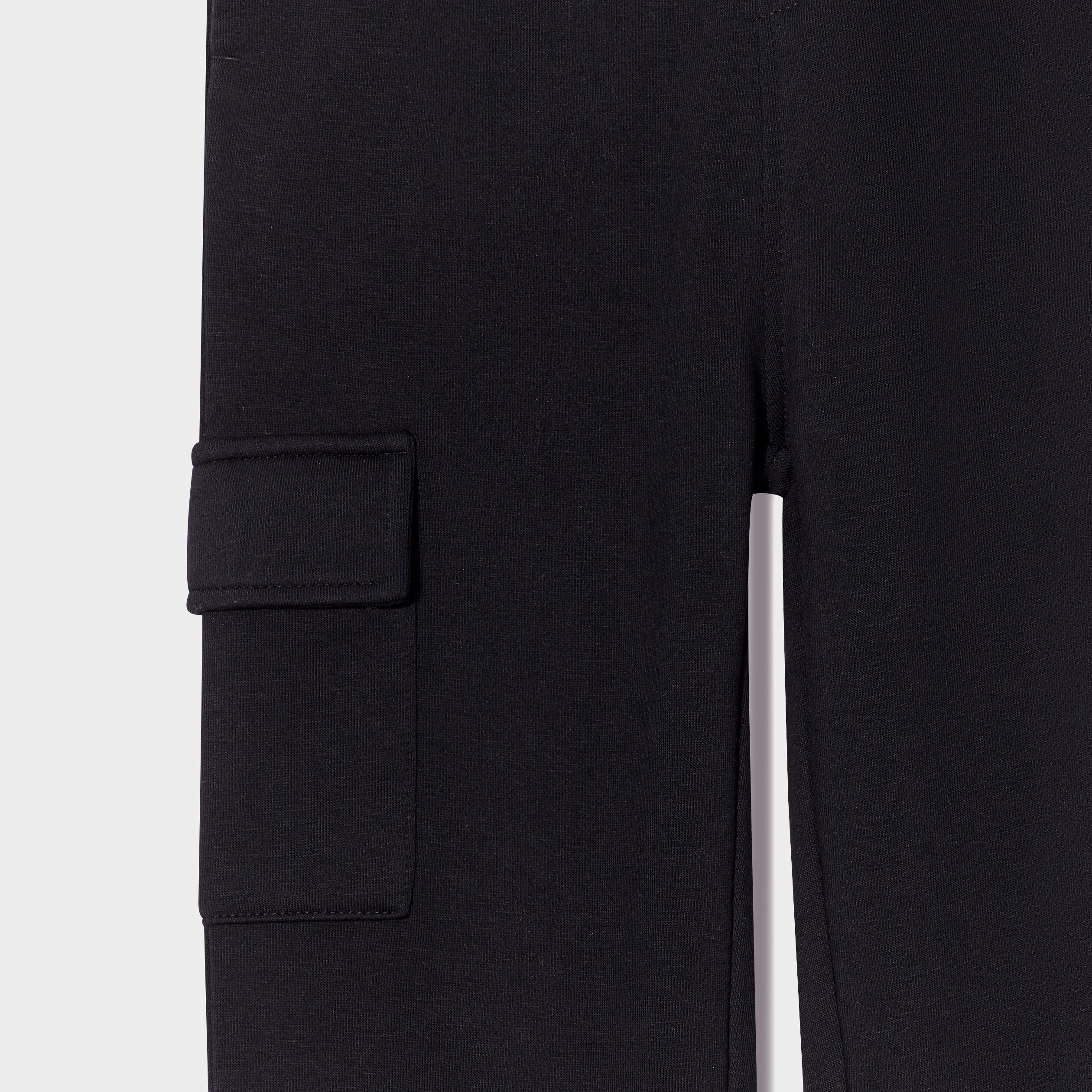 Pantalon de jogging cargo noir gar&ccedil;on
