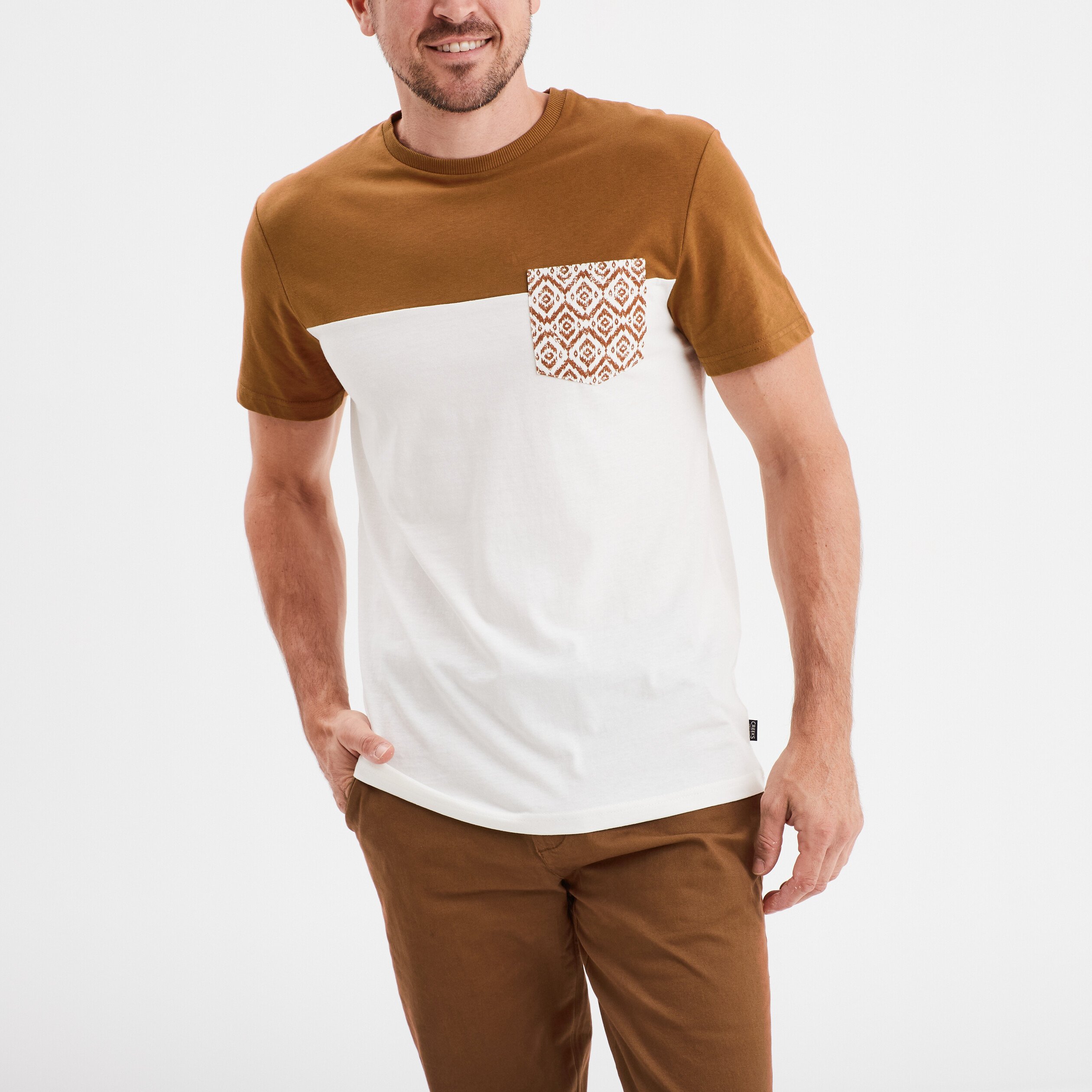 T shirt poche homme sales