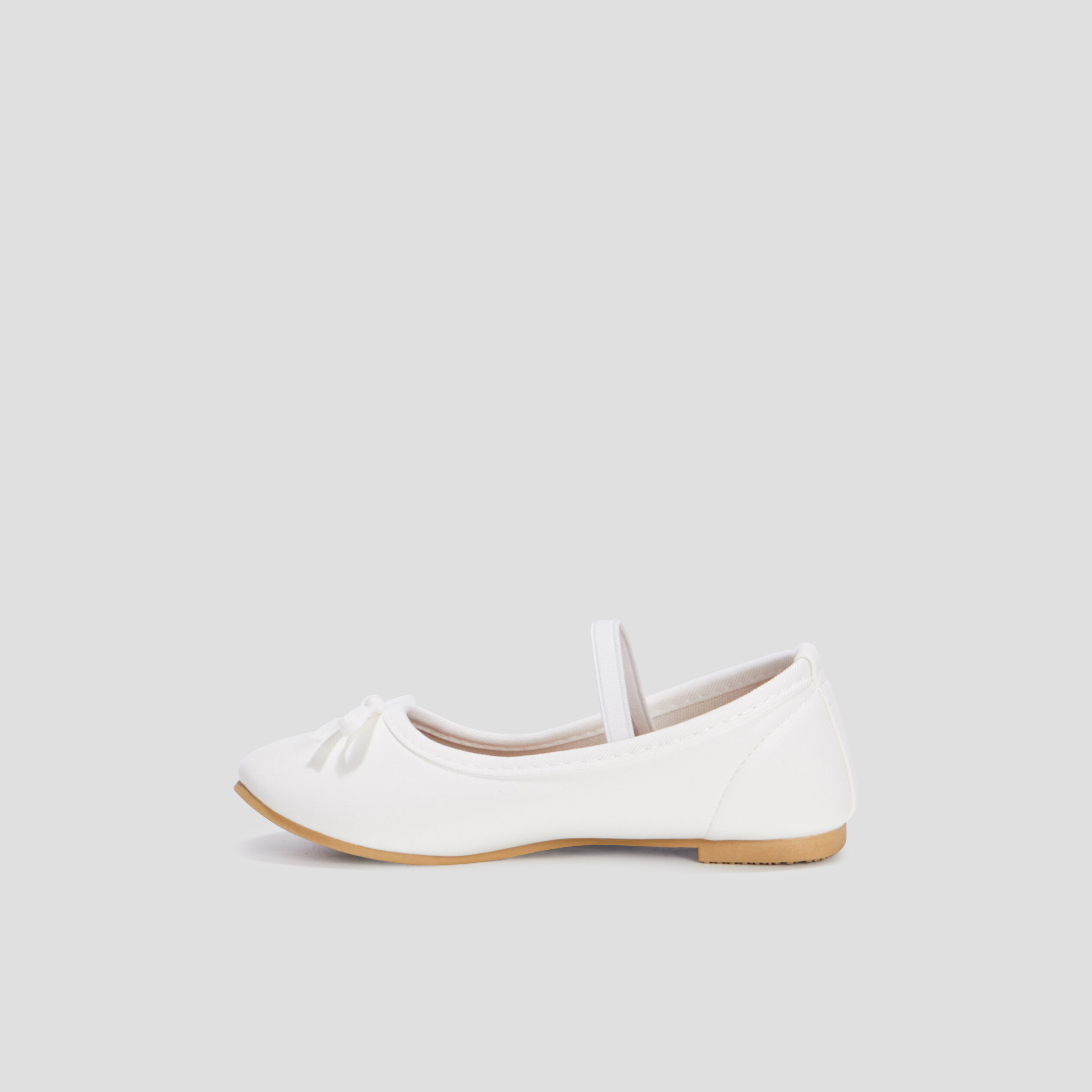 ballerines irise a bride blanc fille Ballerines irisé à bride blanc fille