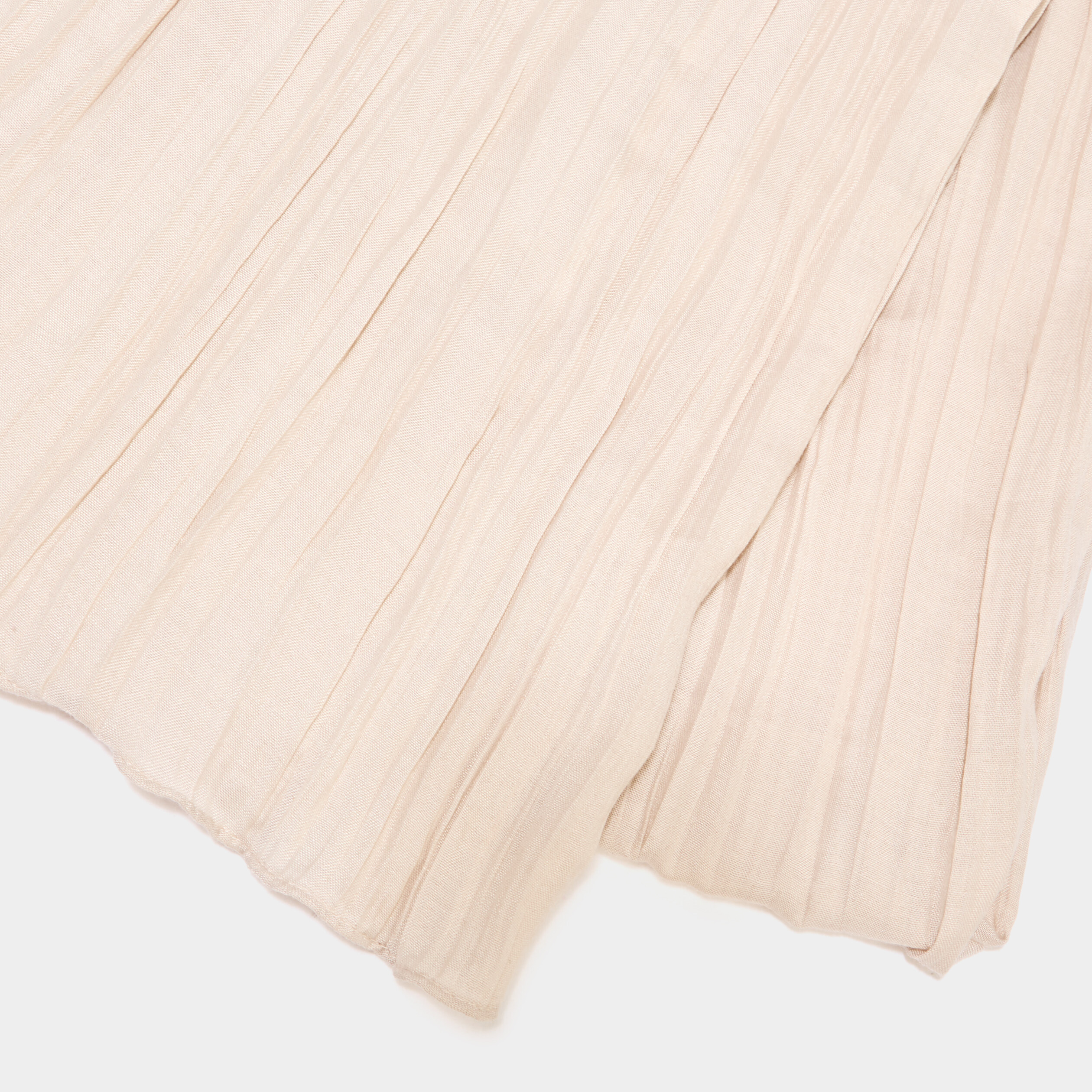 foulard aspect froisse sable femme Foulard aspect froissé sable femme