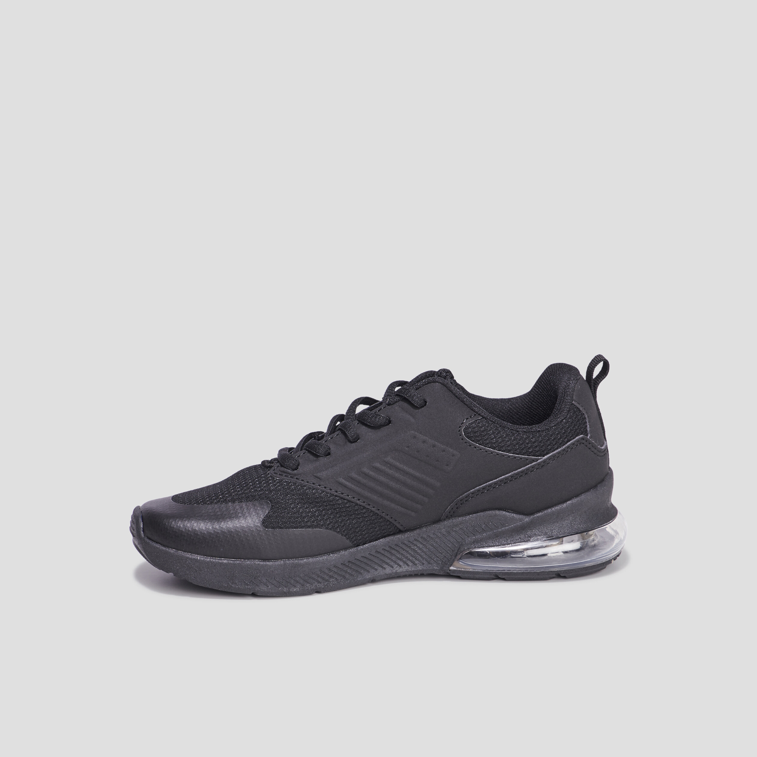 Baskets running à lacets Kappa Myagi noir garçon