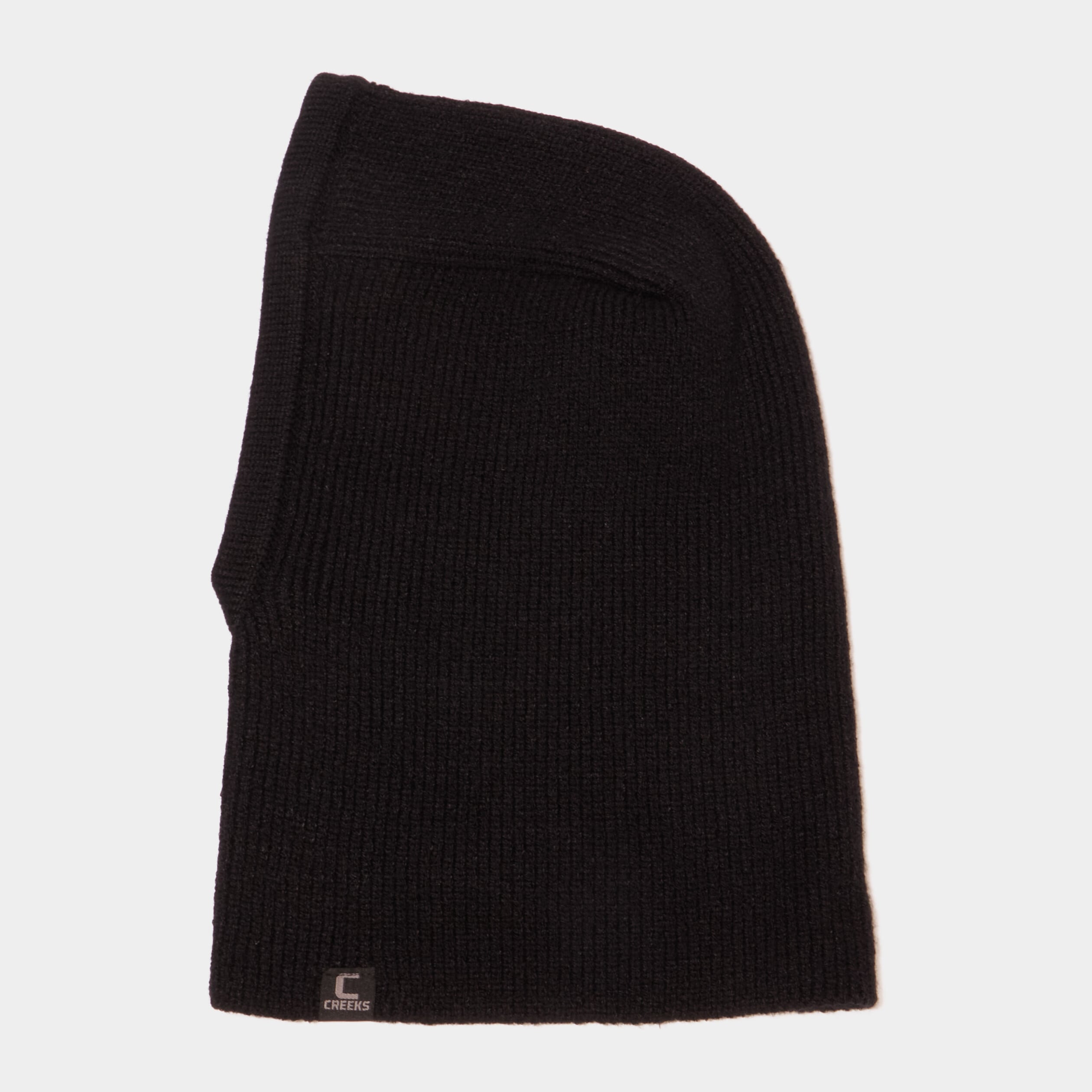 Cagoule effet c&ocirc;tel&eacute; noir mixte