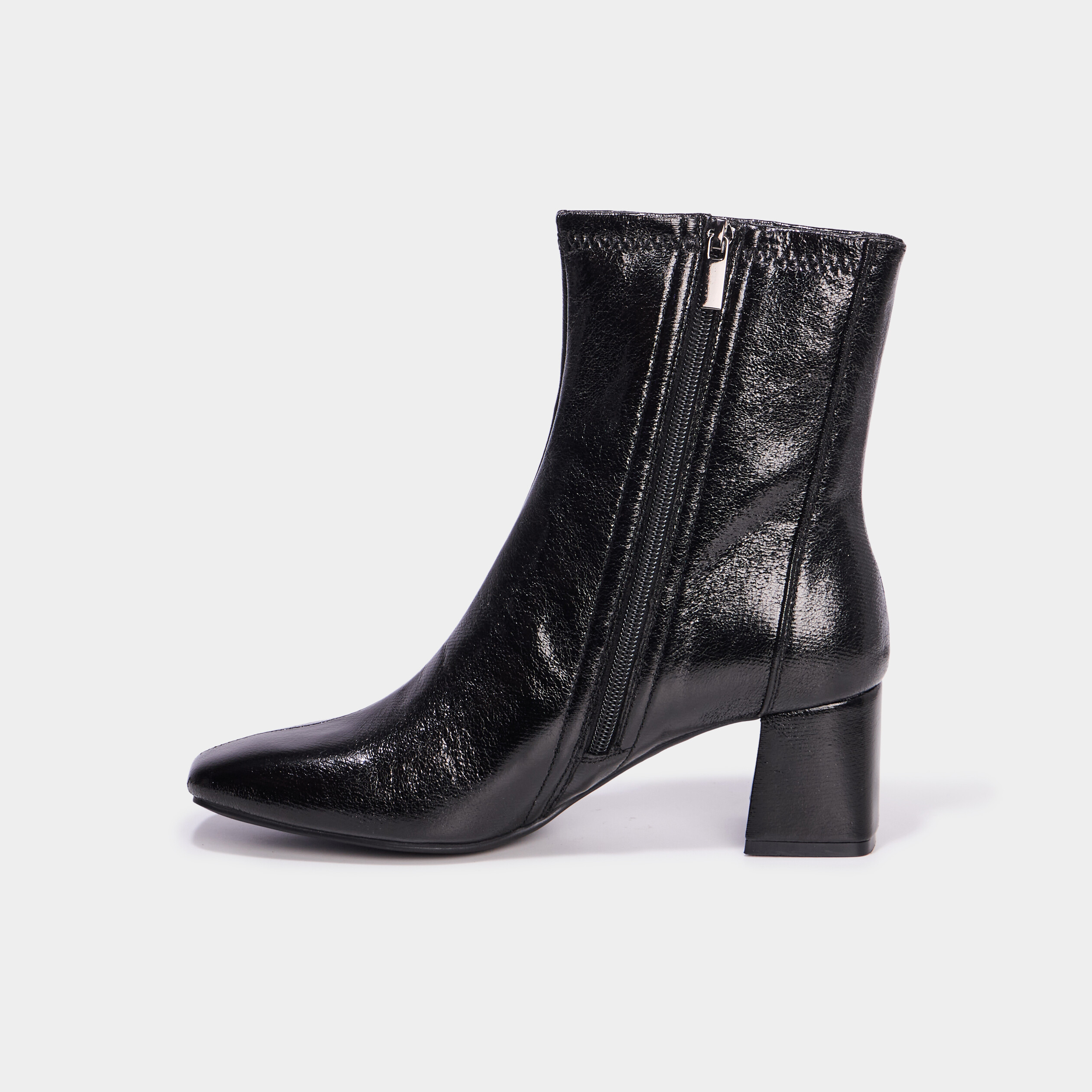 boots a talons noir femme Boots à talons noir femme