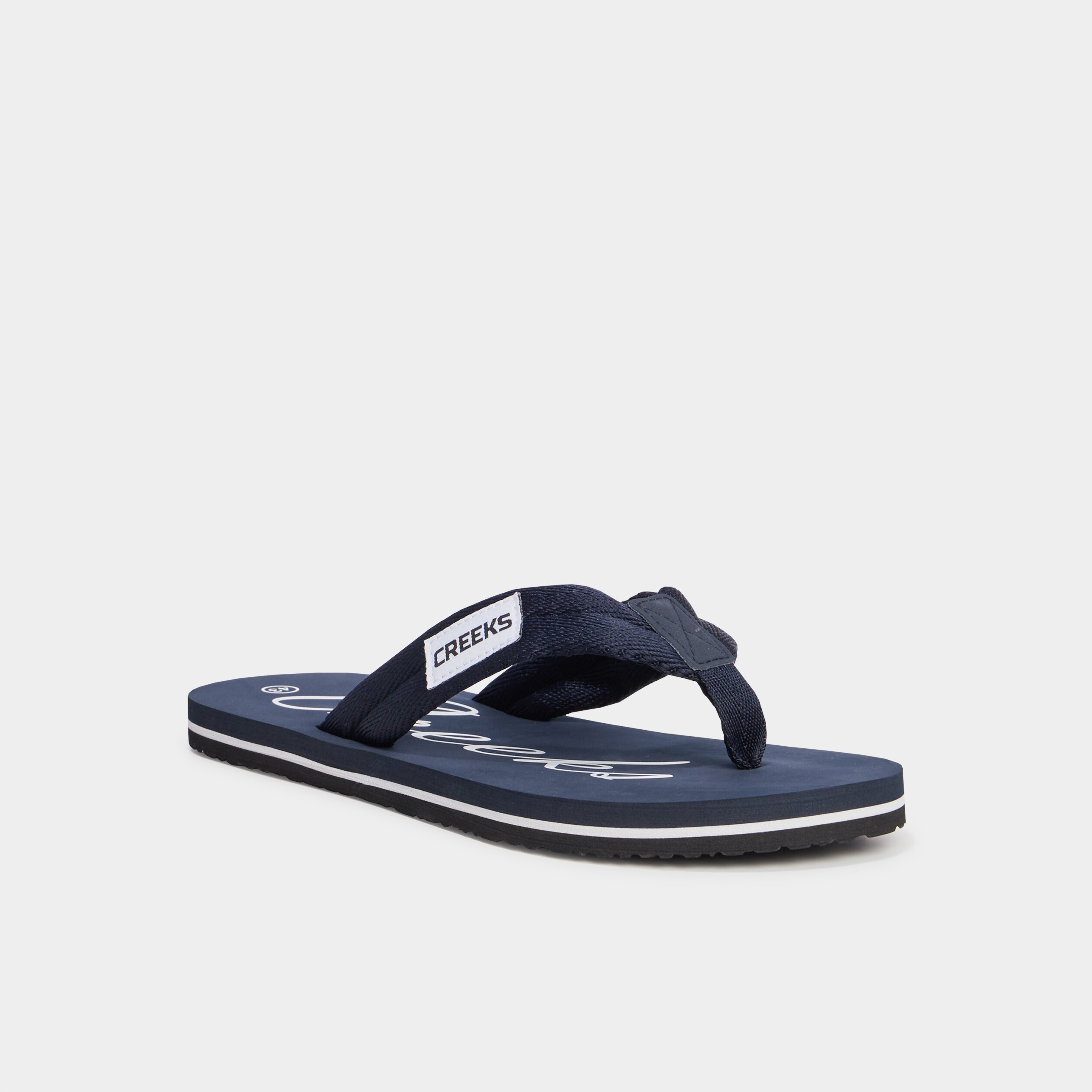 Tongs bleu marine homme