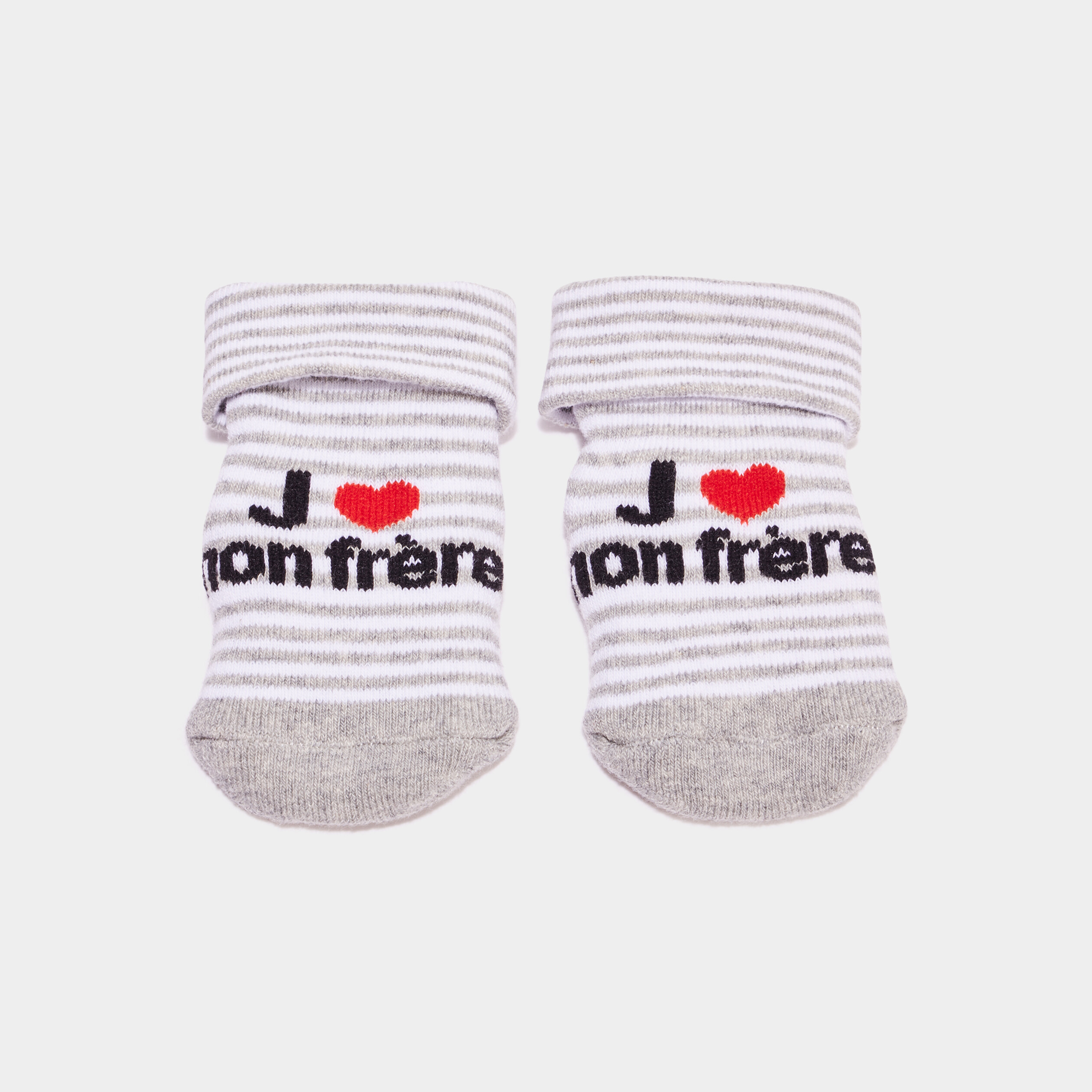 chaussettes gris bebe Chaussettes gris bébé