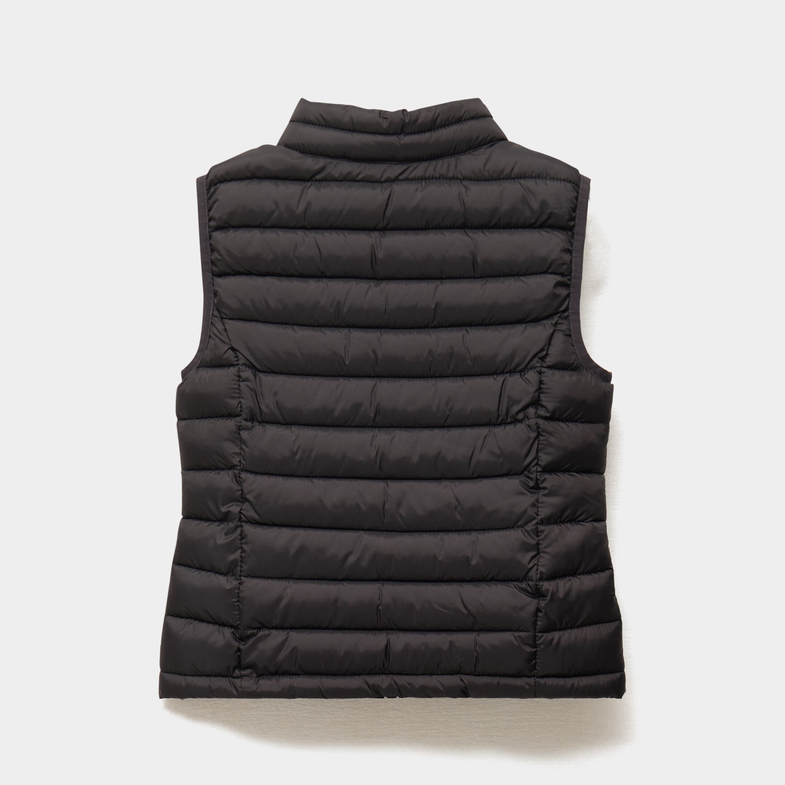 Doudoune l&eacute;g&egrave;re sans manches imperm&eacute;able noir fille