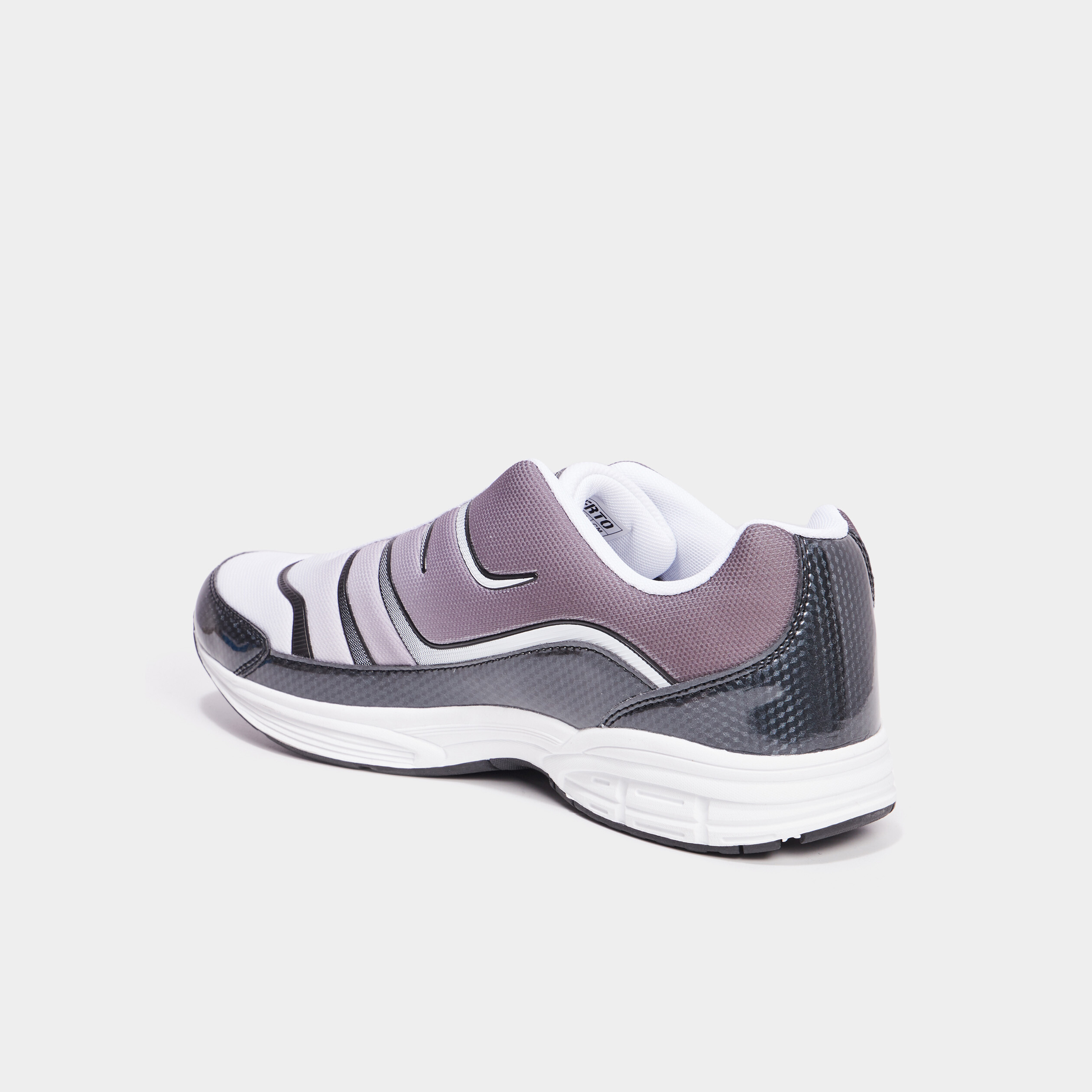 baskets plates running elastiquees gris homme Baskets plates running élastiquées gris homme