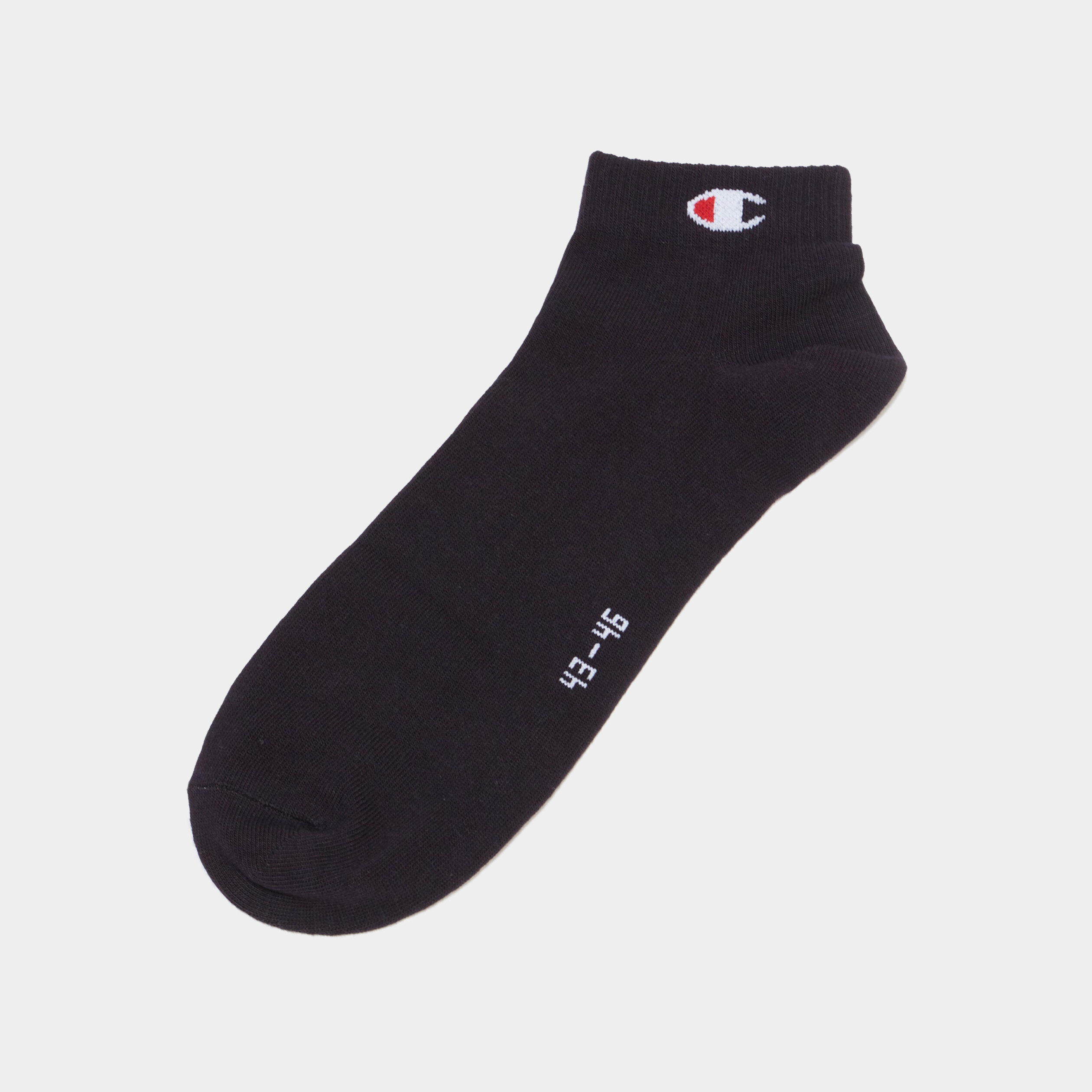 lot 3 paires socquettes champion noir homme Lot 3 paires socquettes Champion noir homme