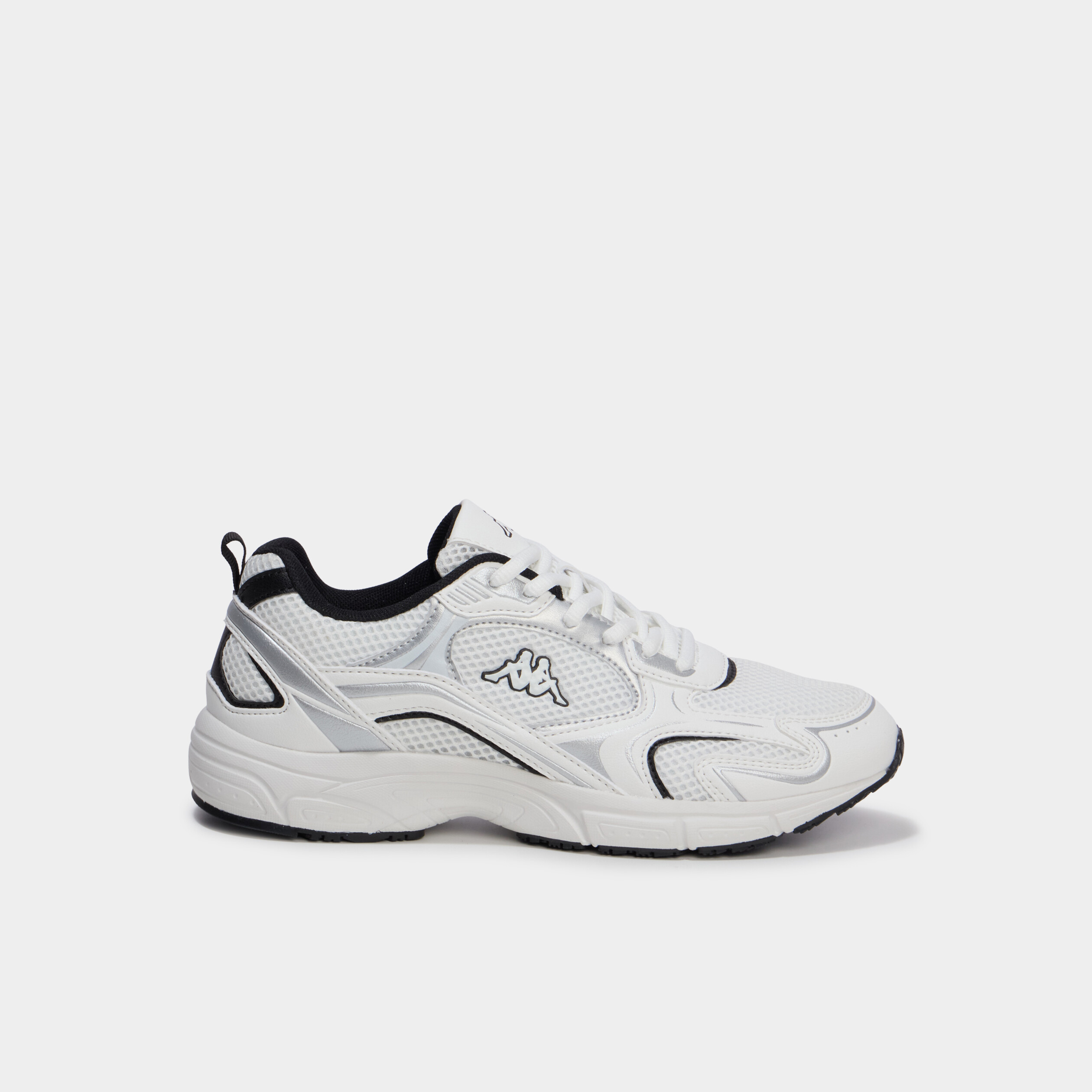 Baskets running m&eacute;moire de forme Kappa noir femme