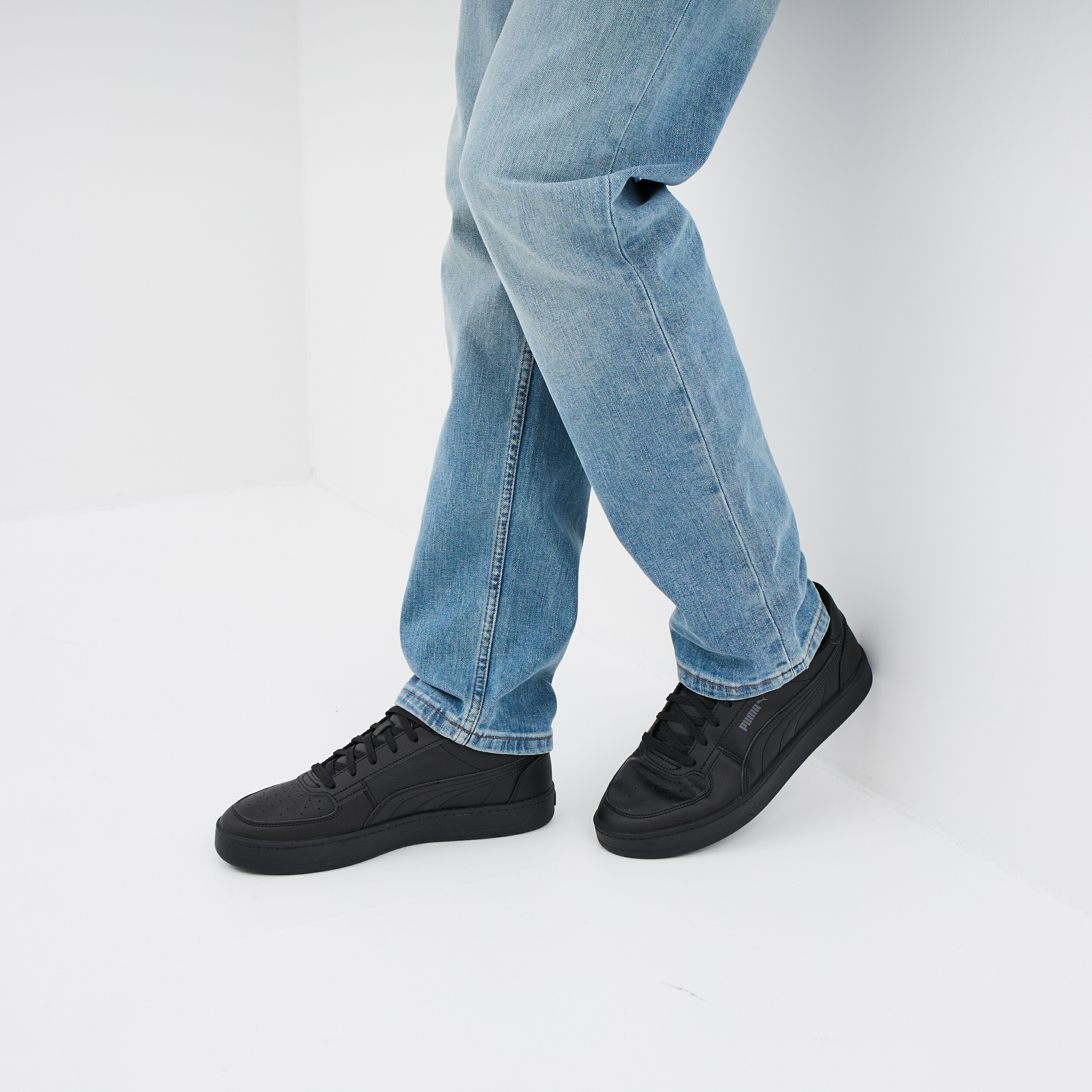 Tennis basses à lacets Puma Caven noir homme