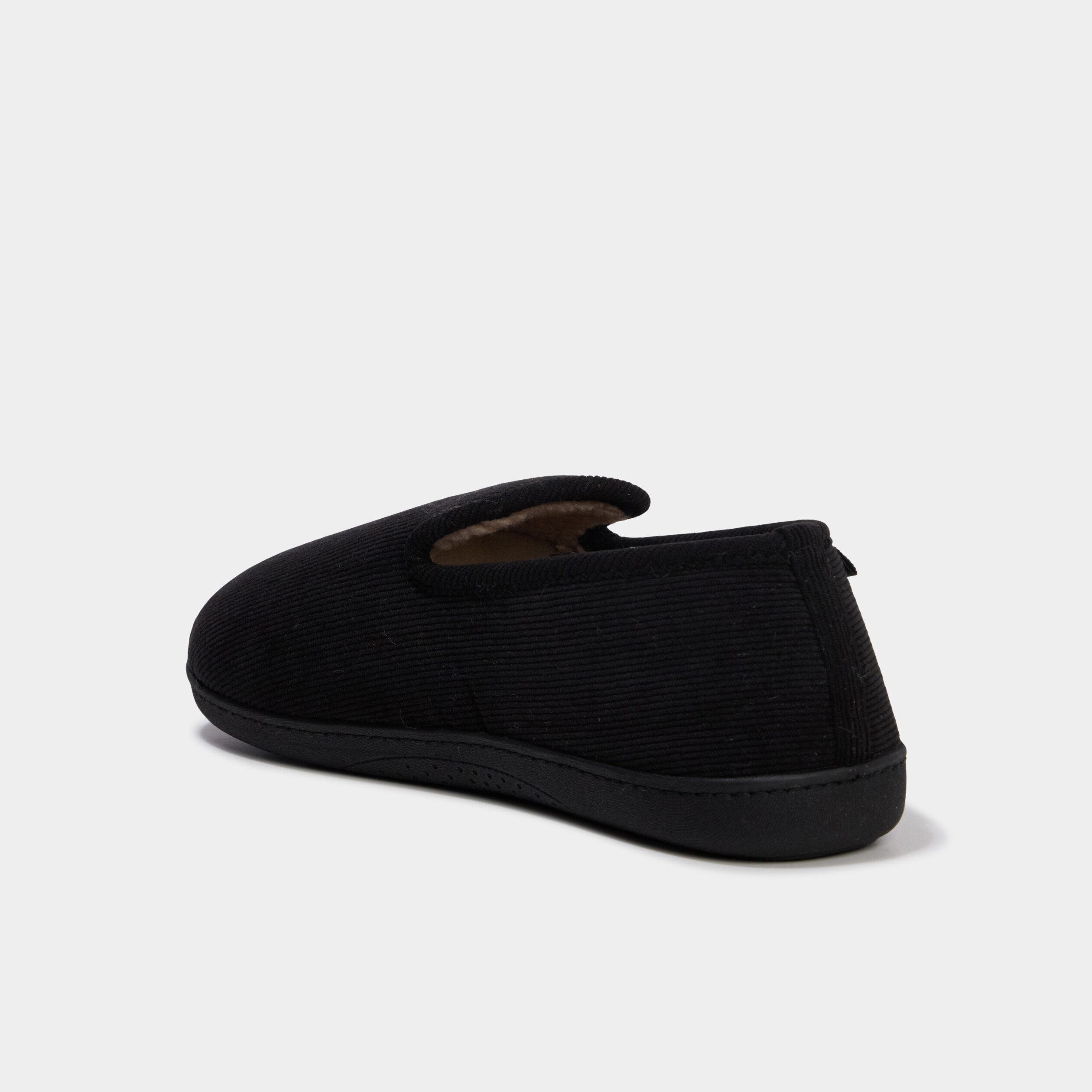 Chaussons fourr&eacute;s Isotoner taupe homme