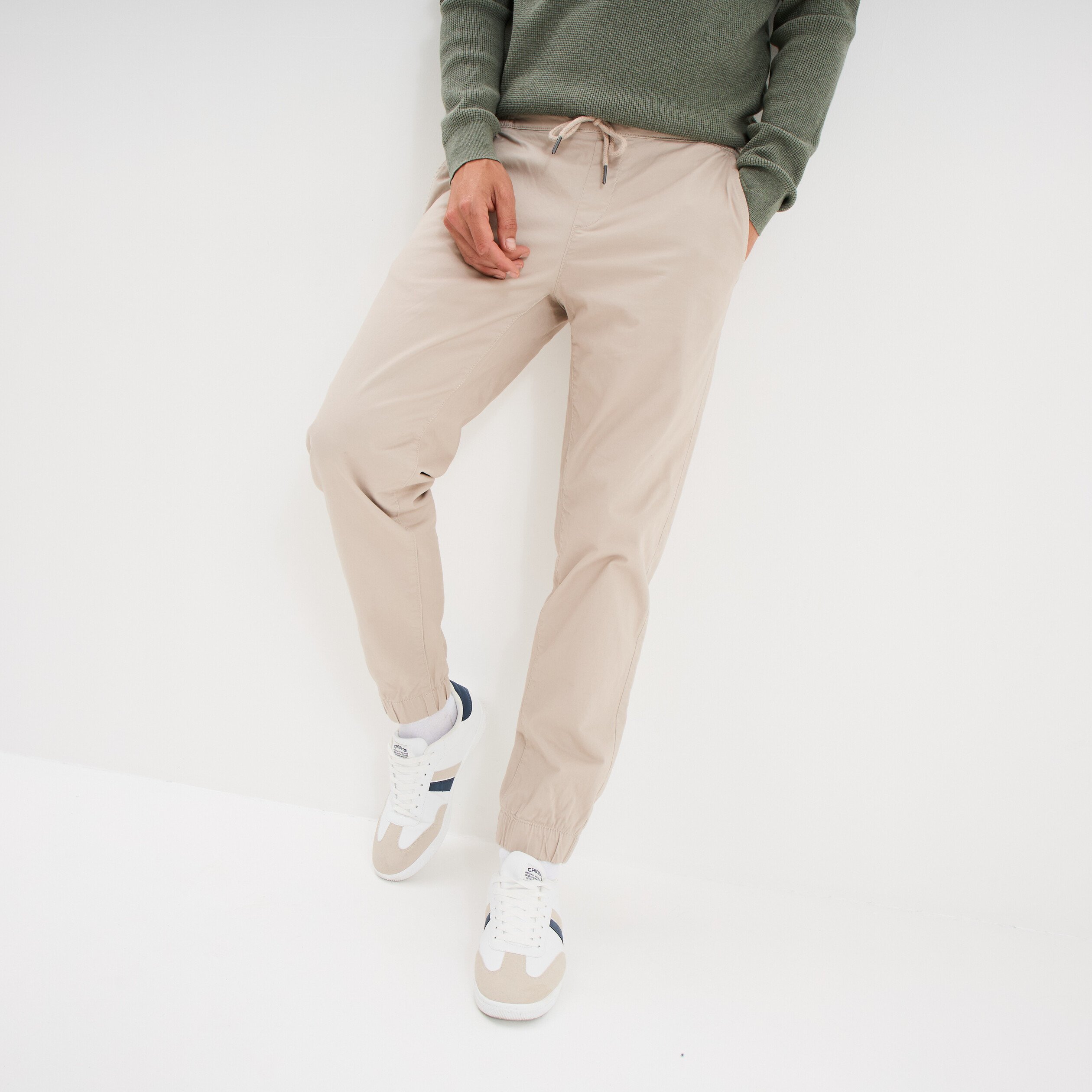 pantalon jogpant gris clair homme Pantalon jogpant gris clair homme