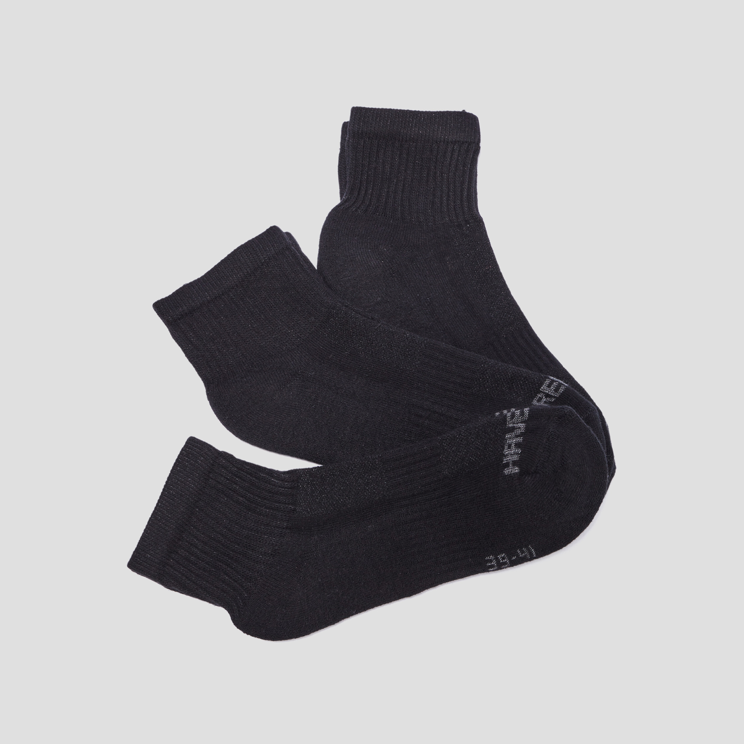 Lot 3 paires socquettes noir femme