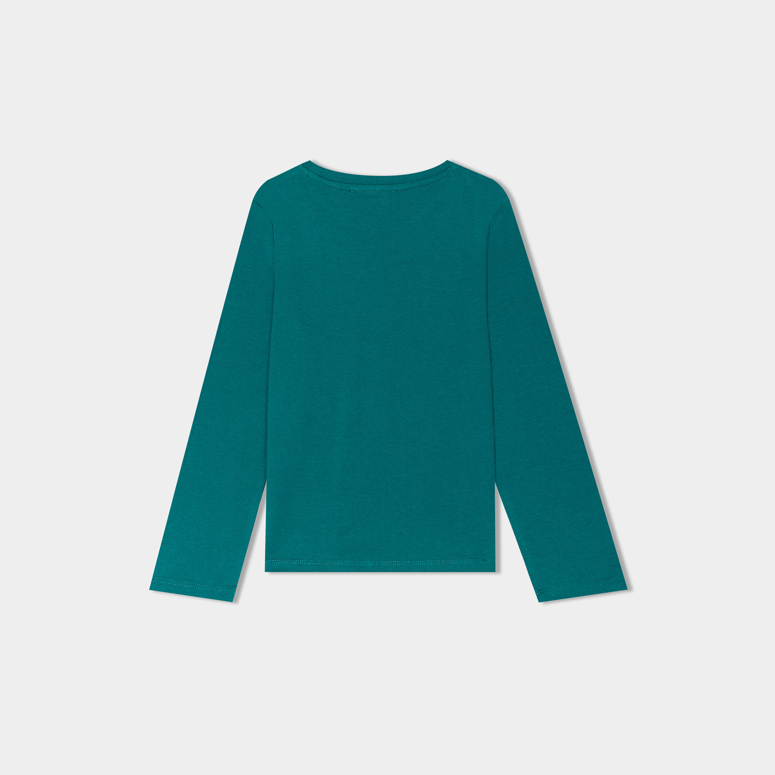 Ensemble pyjama pantalon 2 pi&egrave;ces coton vert gar&ccedil;on