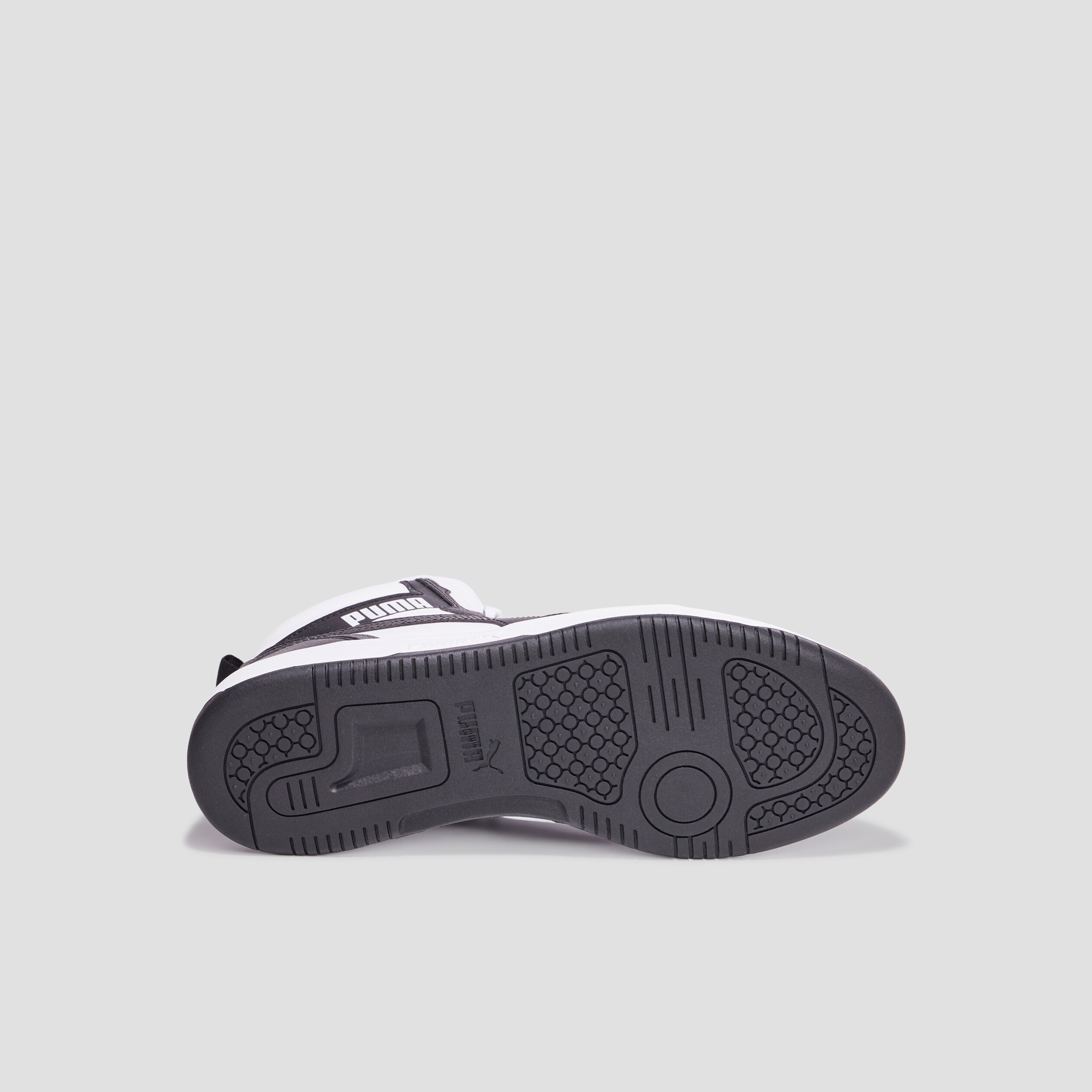 baskets montantes a lacets puma mid noir homme Baskets montantes à lacets Puma Mid noir homme