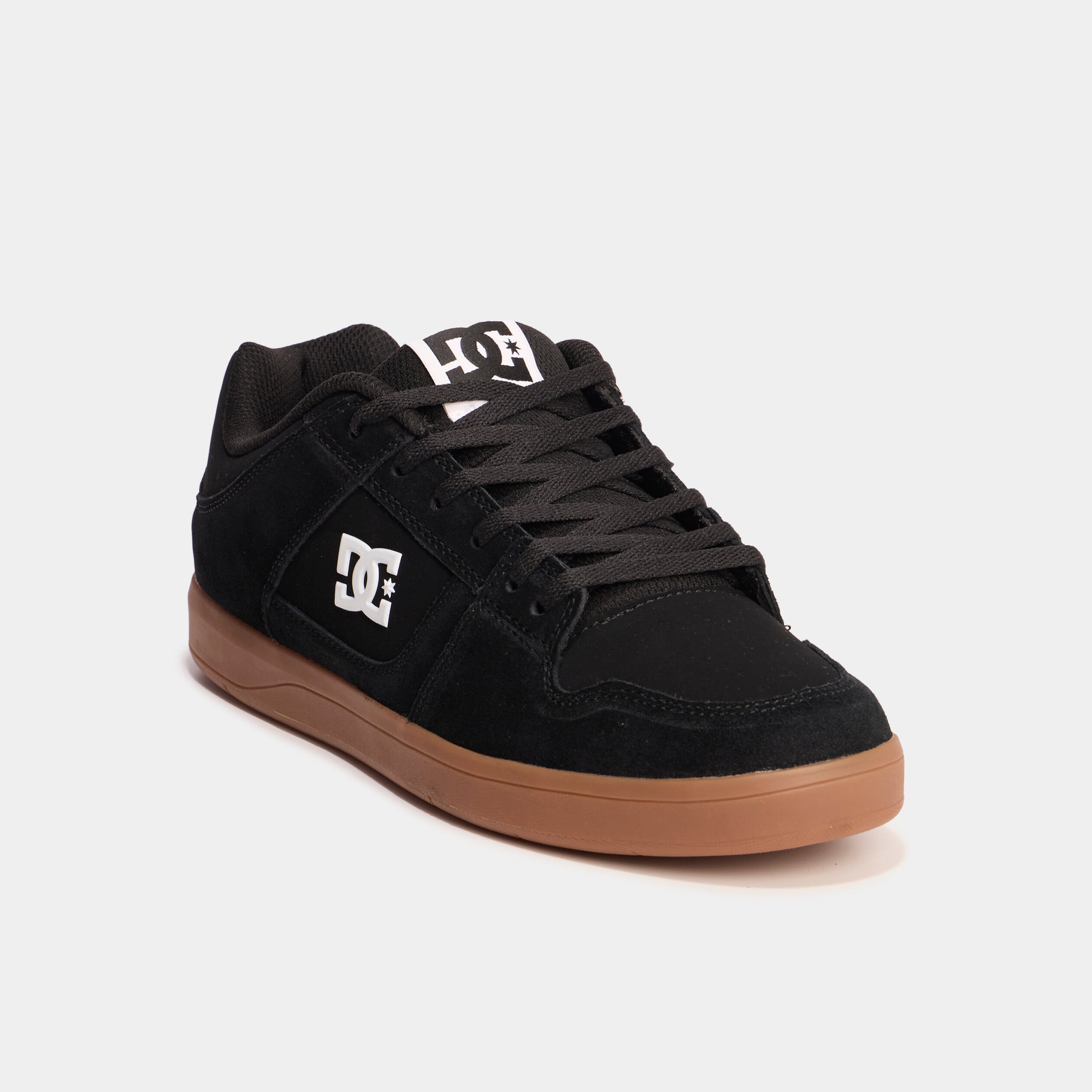 Baskets en cuir su&eacute;dine antid&eacute;rapantes camel homme