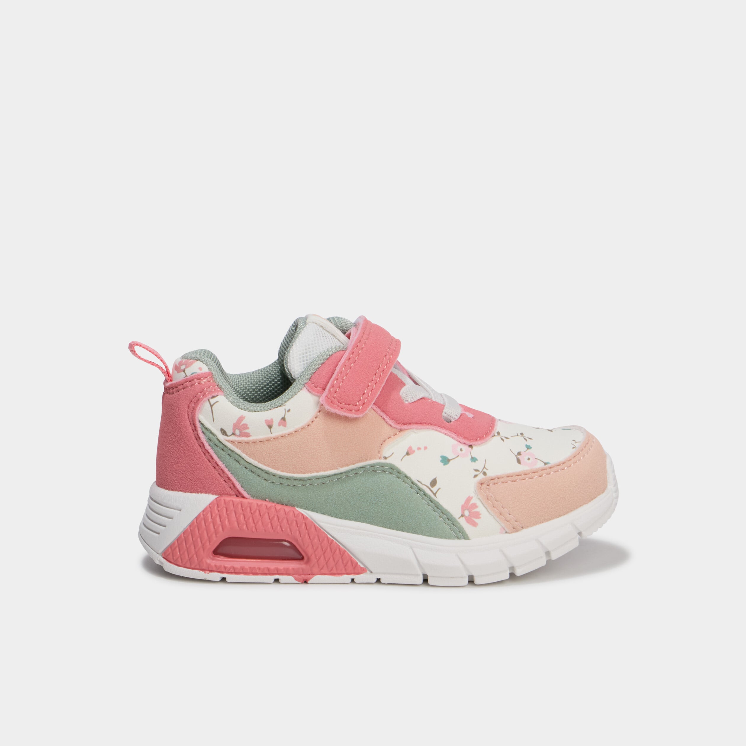 Baskets running semelles avec bulle multicolore b&eacute;b&eacute; fille