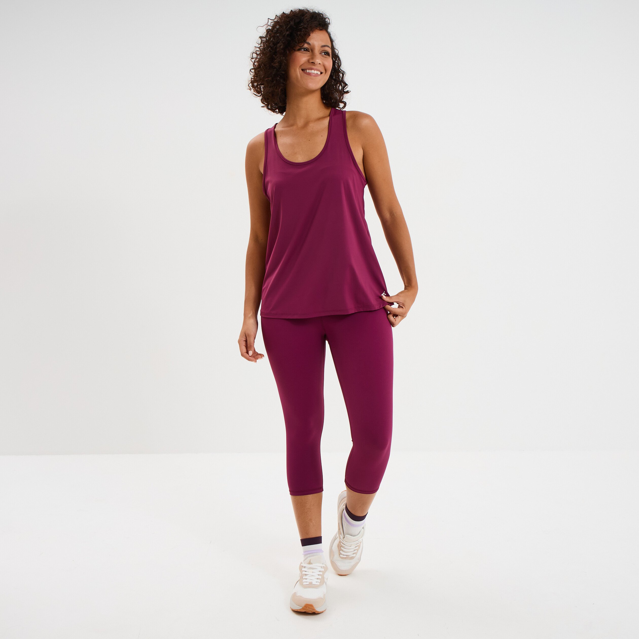 Haut Avec Soutien-gorge Intégré, Débardeur De Sport D'été Pour Femme, Maillot De Corps Avec étagère, En Coton Basique, Dos Nageur Stretch, Spaghetti, Maillot De Corps Et Soutien-gorge, Haut à