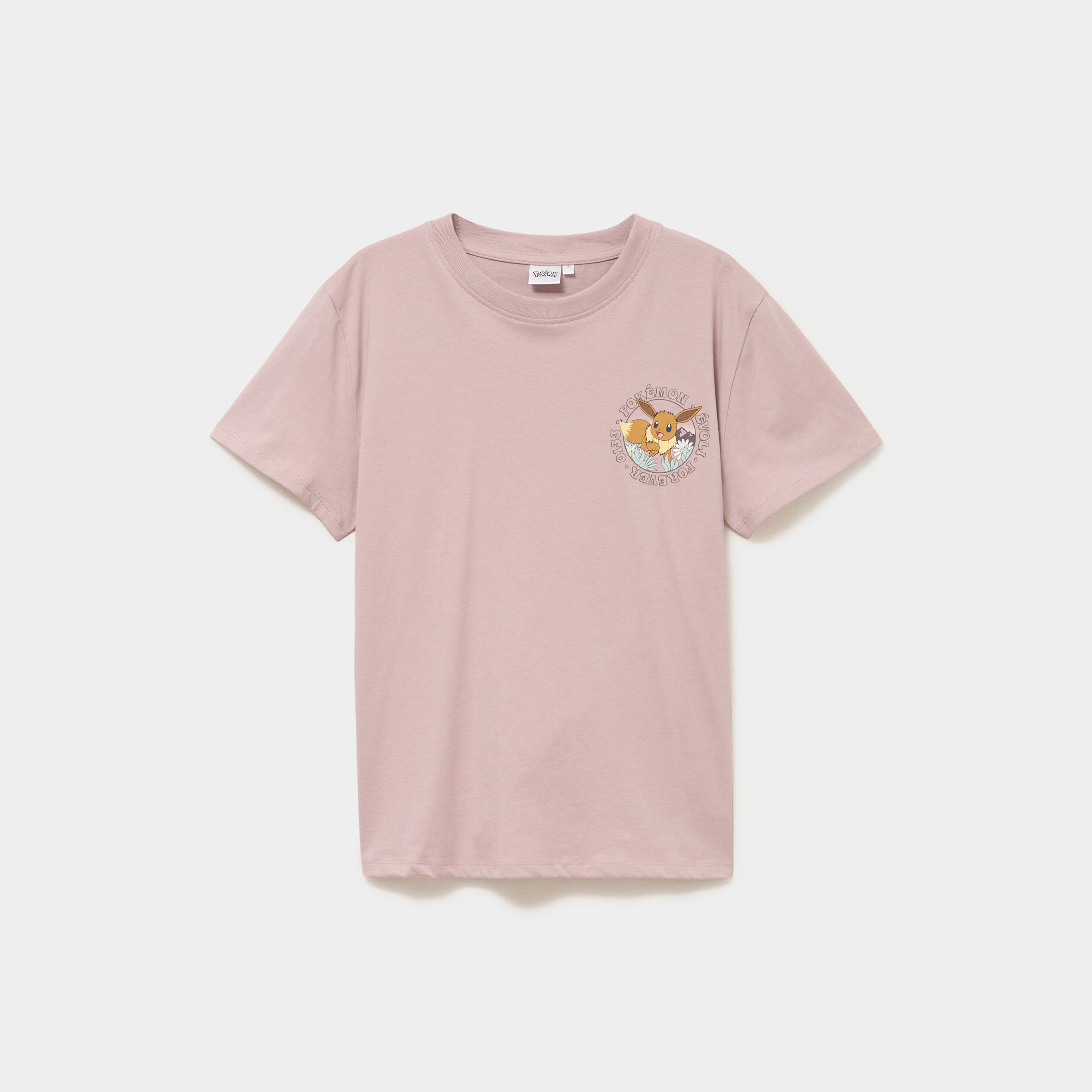 T-shirt coton manches courtes Pok&eacute;mon sable femme