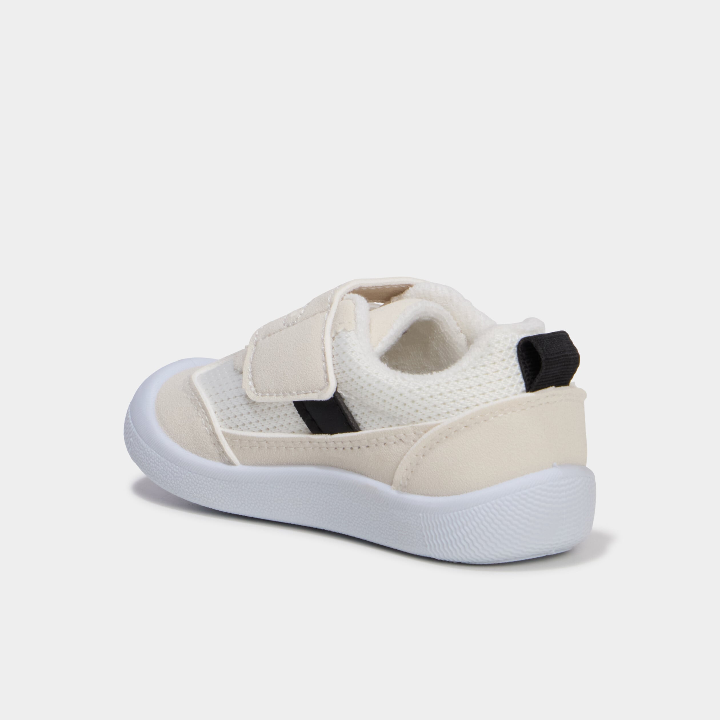 Tennis basses &agrave; semelles flex blanc b&eacute;b&eacute; gar&ccedil;on