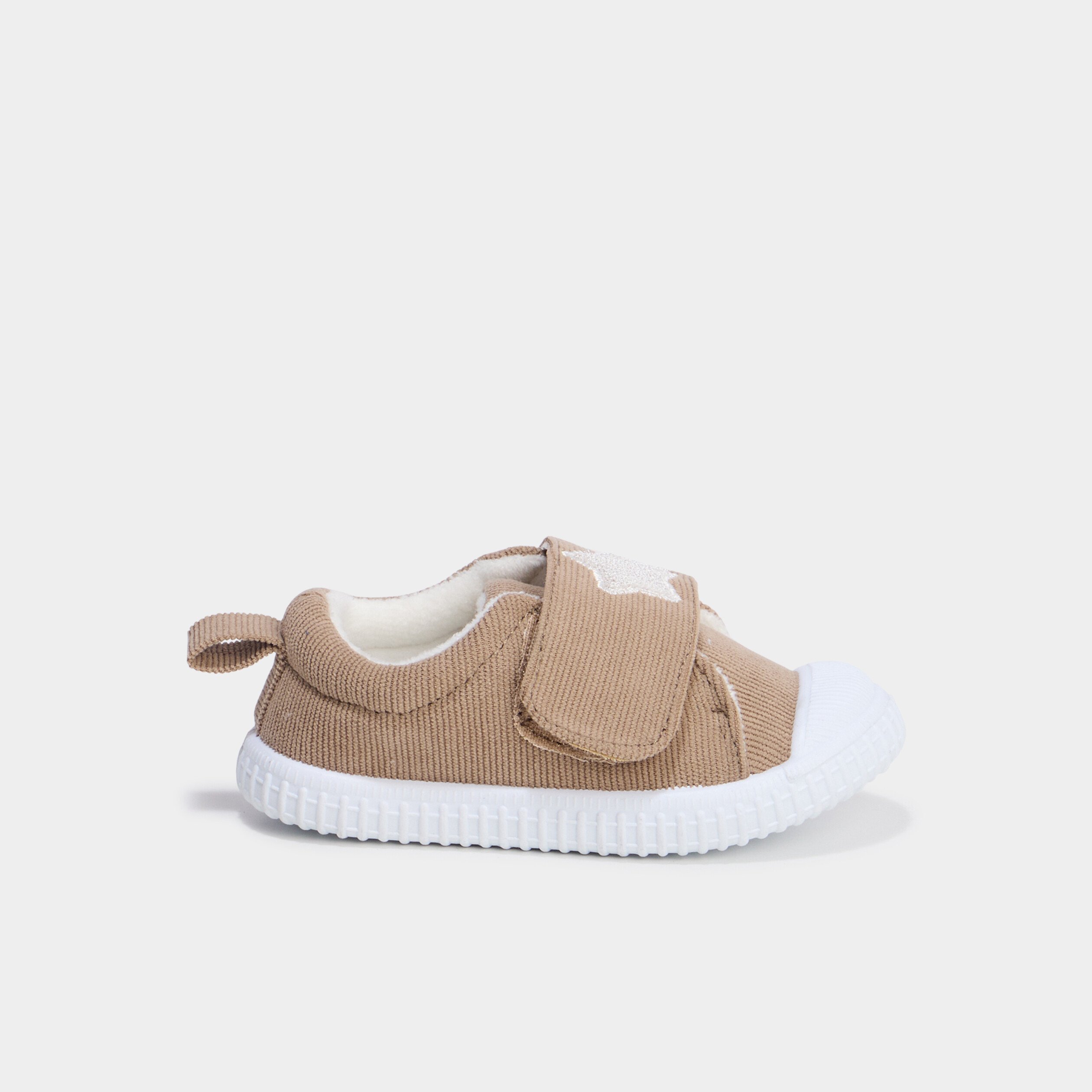 Chaussures Bébé Basket Semelle Souple Tennis Basses à Scratchs