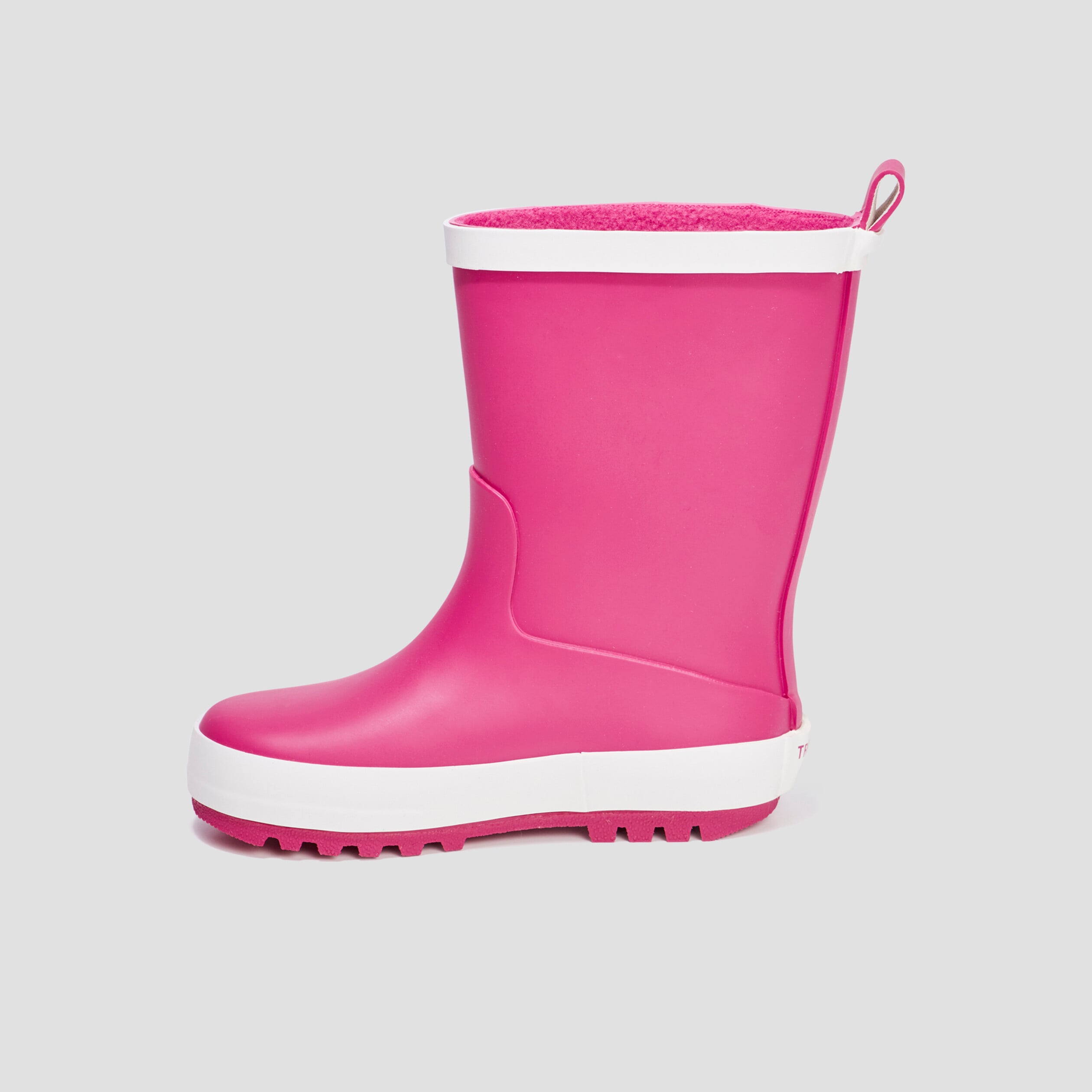Bottes de pluie Trappeur rose fille