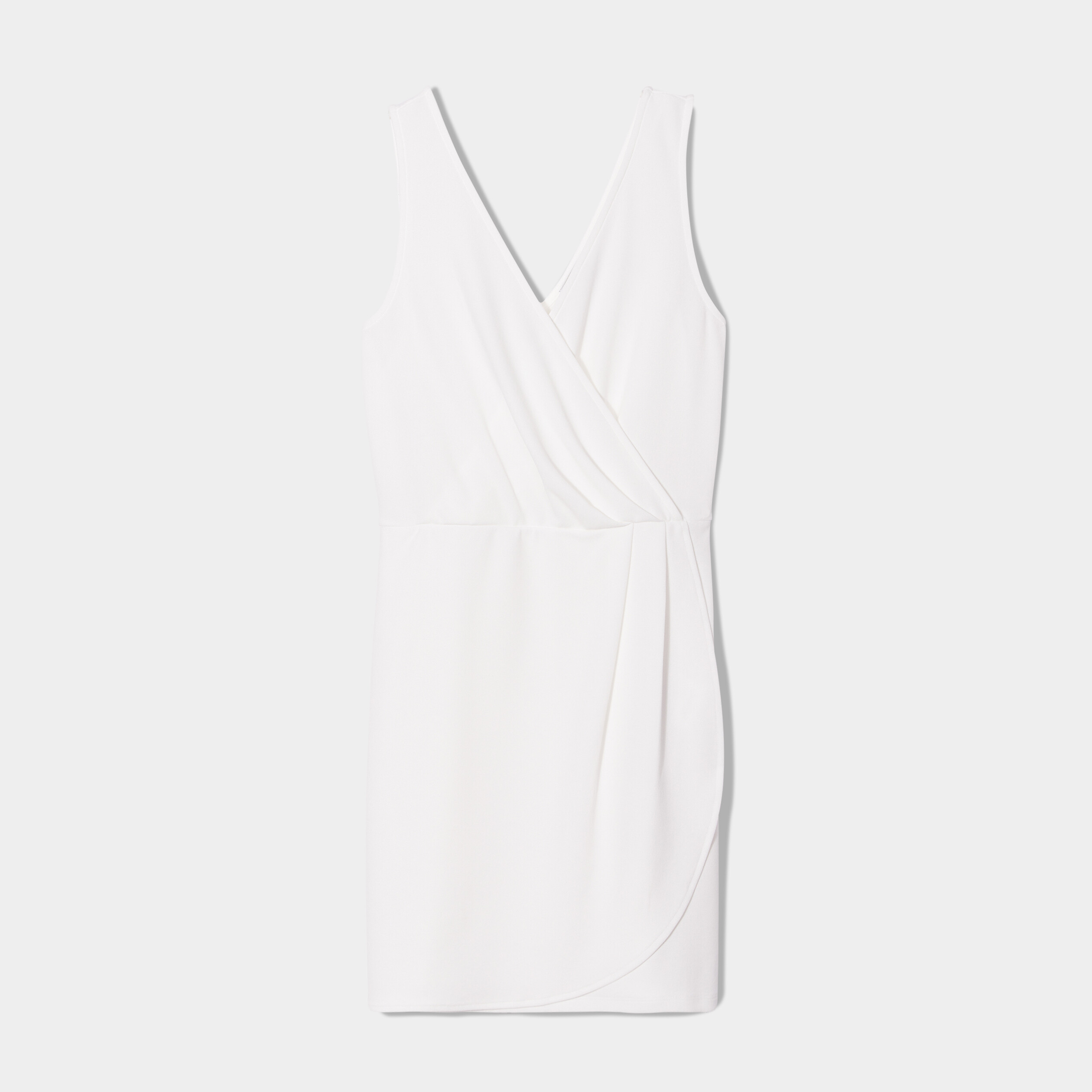 robe portefeuille plis taille blanc femme Robe portefeuille plis taille blanc femme
