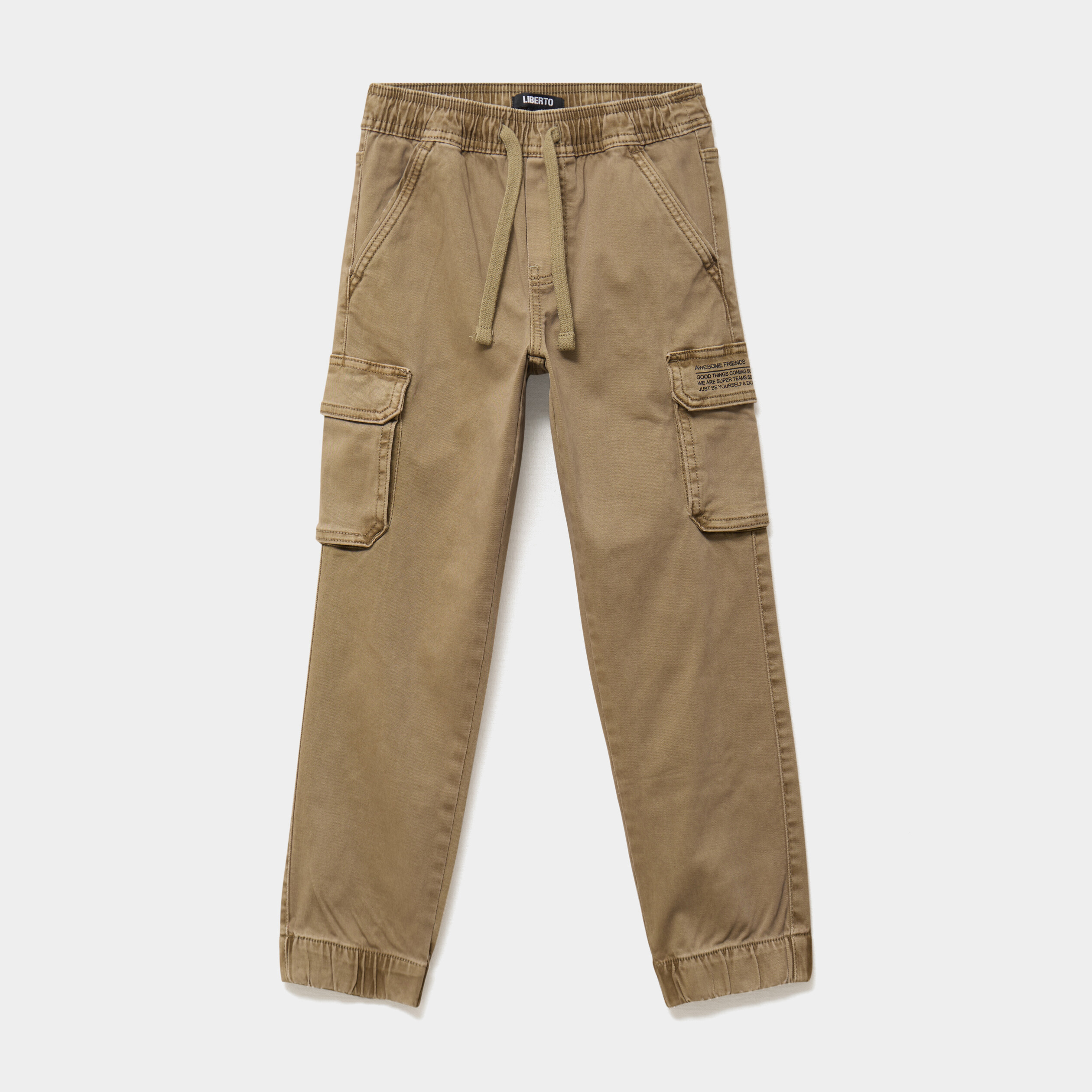 Pantalon jogger vert gar&ccedil;on