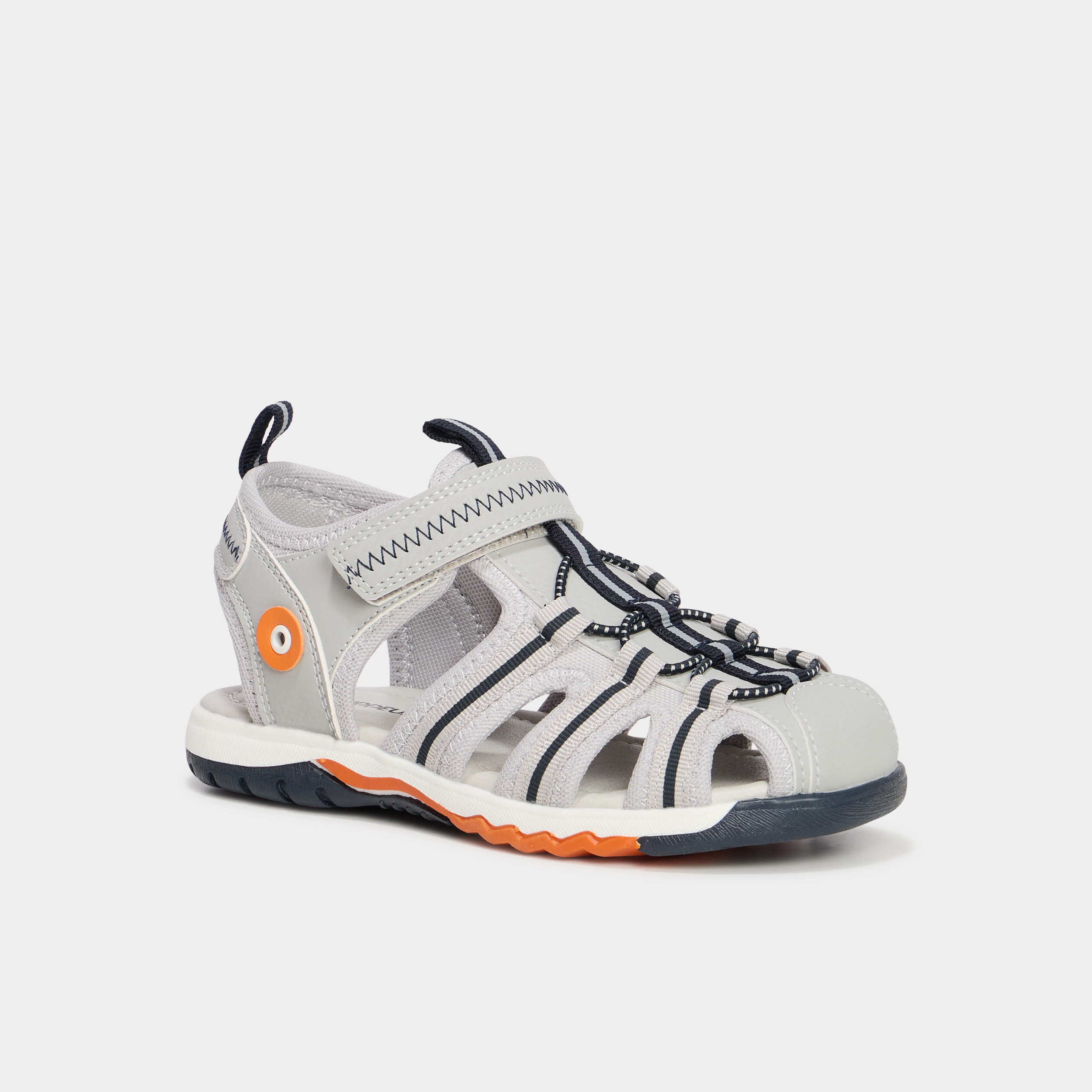 sandales trappeur gris garcon Sandales Trappeur gris garçon