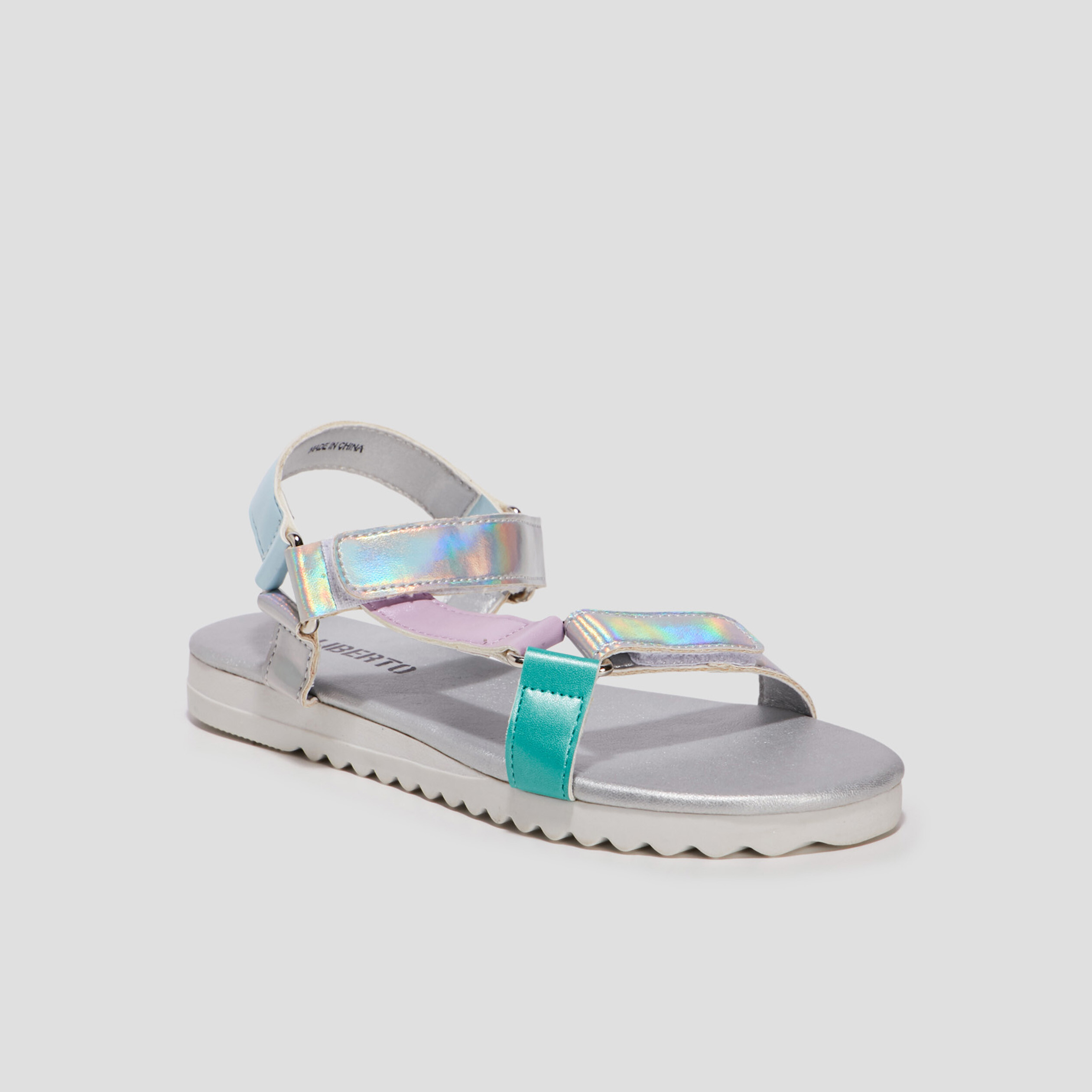 sandales metallisees liberto multicolore fille Sandales métallisées Liberto multicolore fille