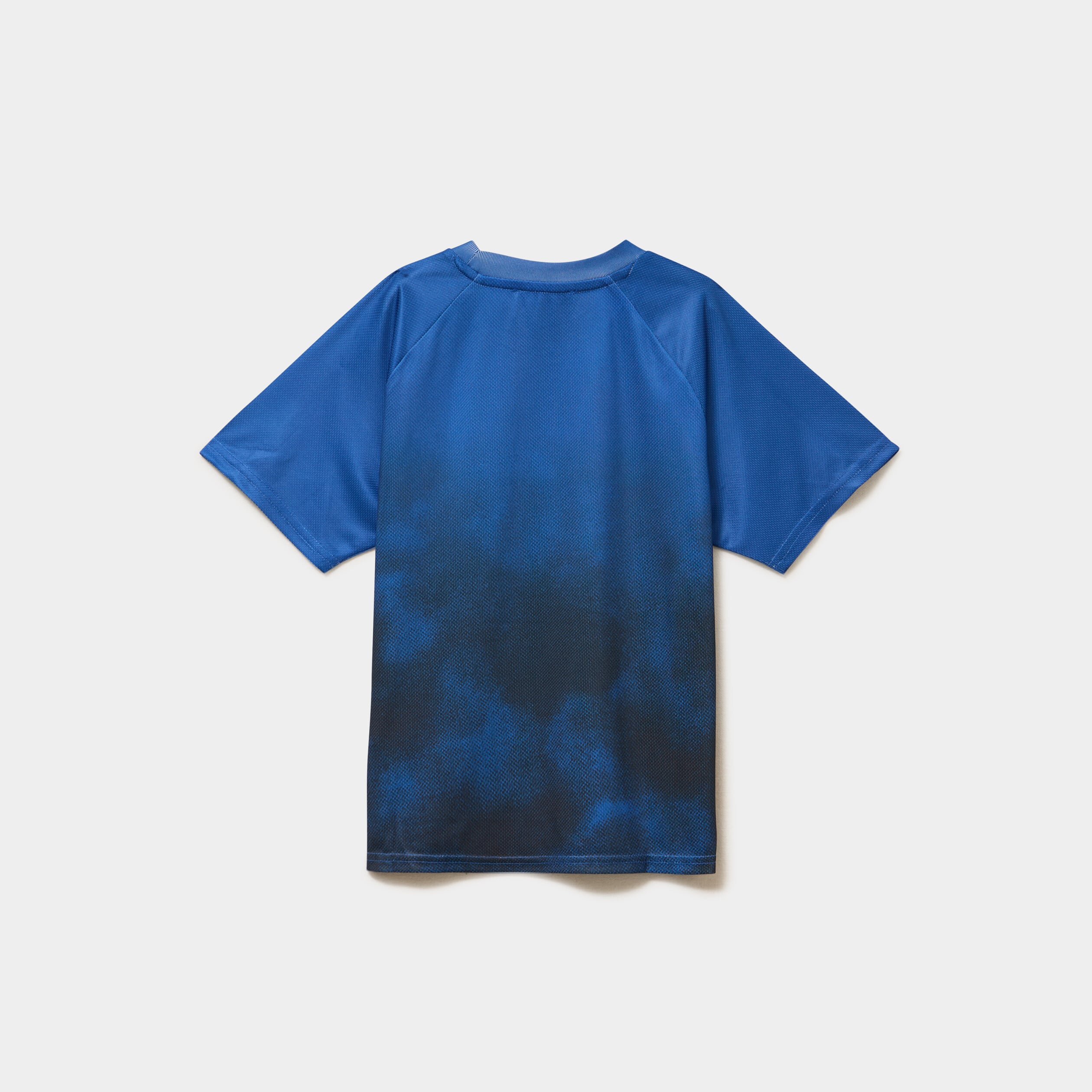 T-shirt de sport relax &agrave; manches courtes bleu electrique gar&ccedil;on