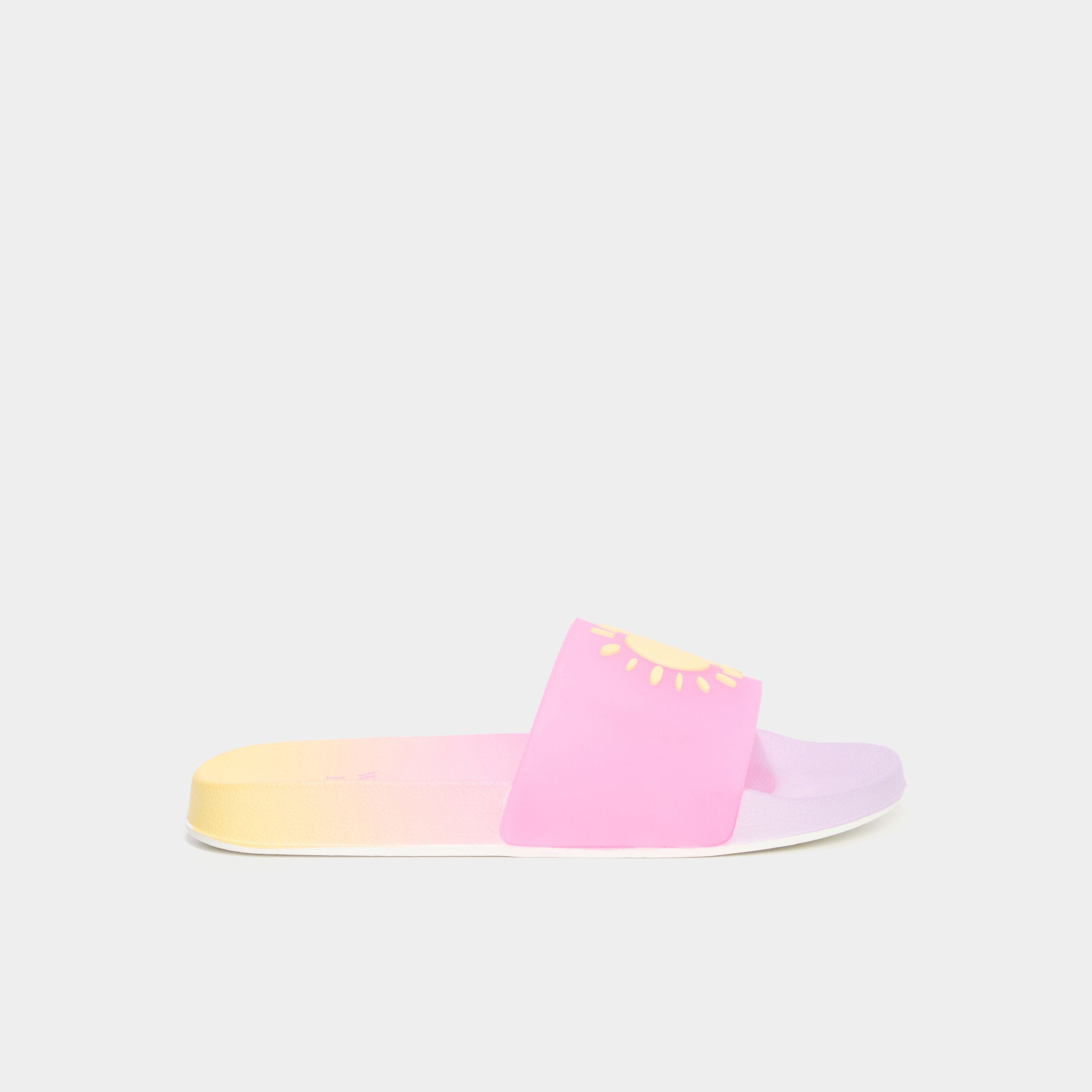 mules de plage multicolore fille Mules de plage multicolore fille