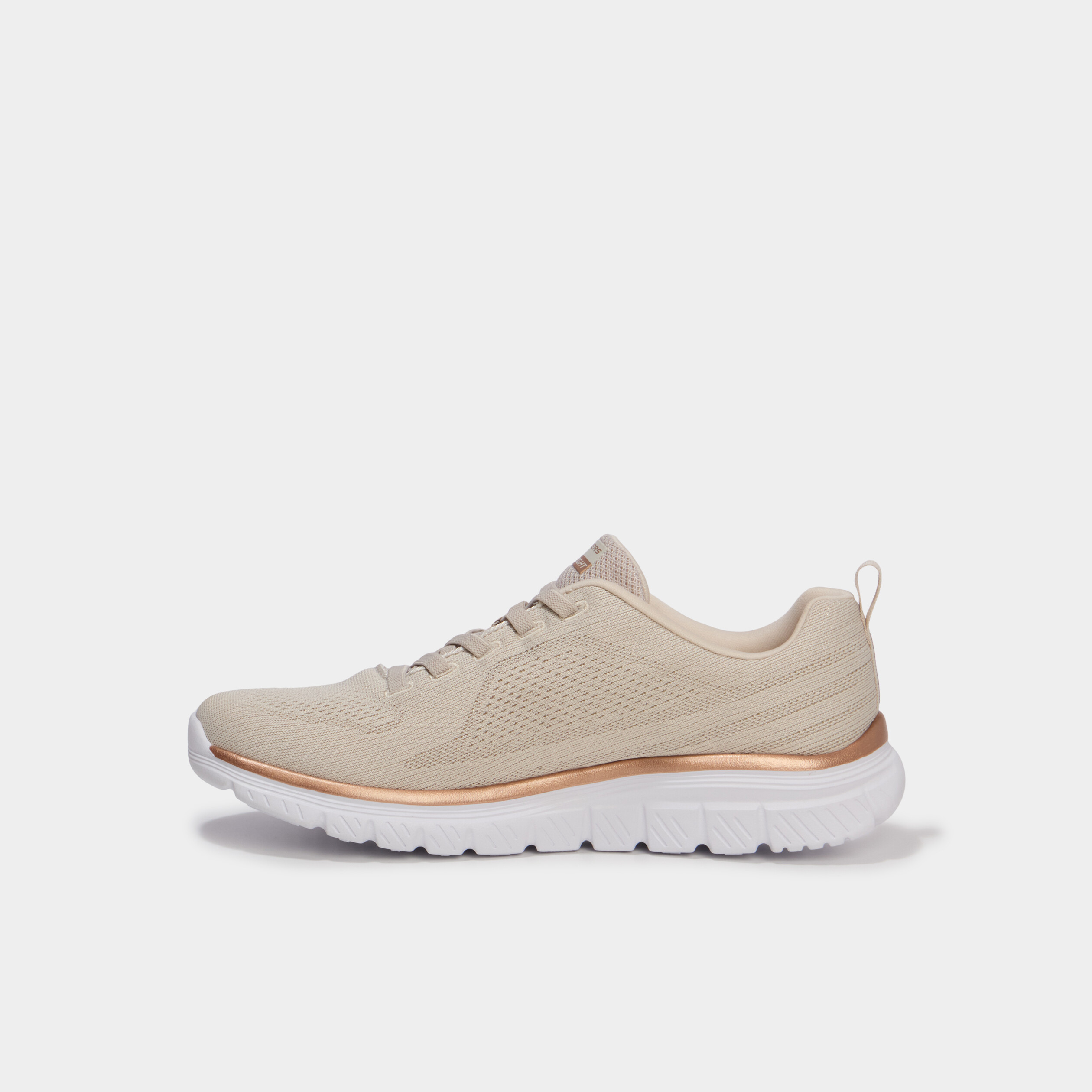Baskets running Skechers Graceful blanc femme